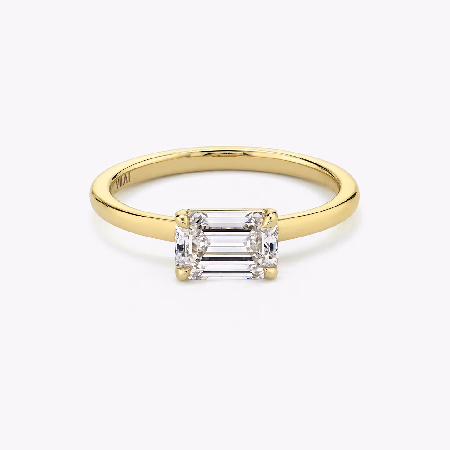 The Signature Emerald | Yellow Gold