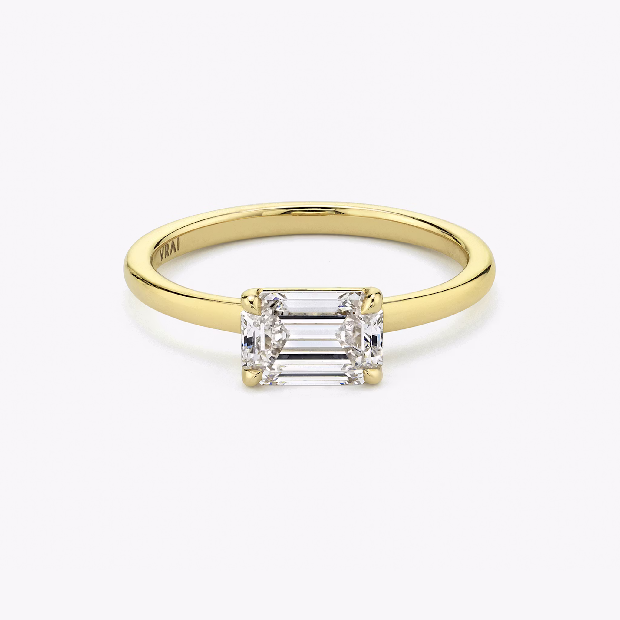 The Signature Emerald | Yellow Gold