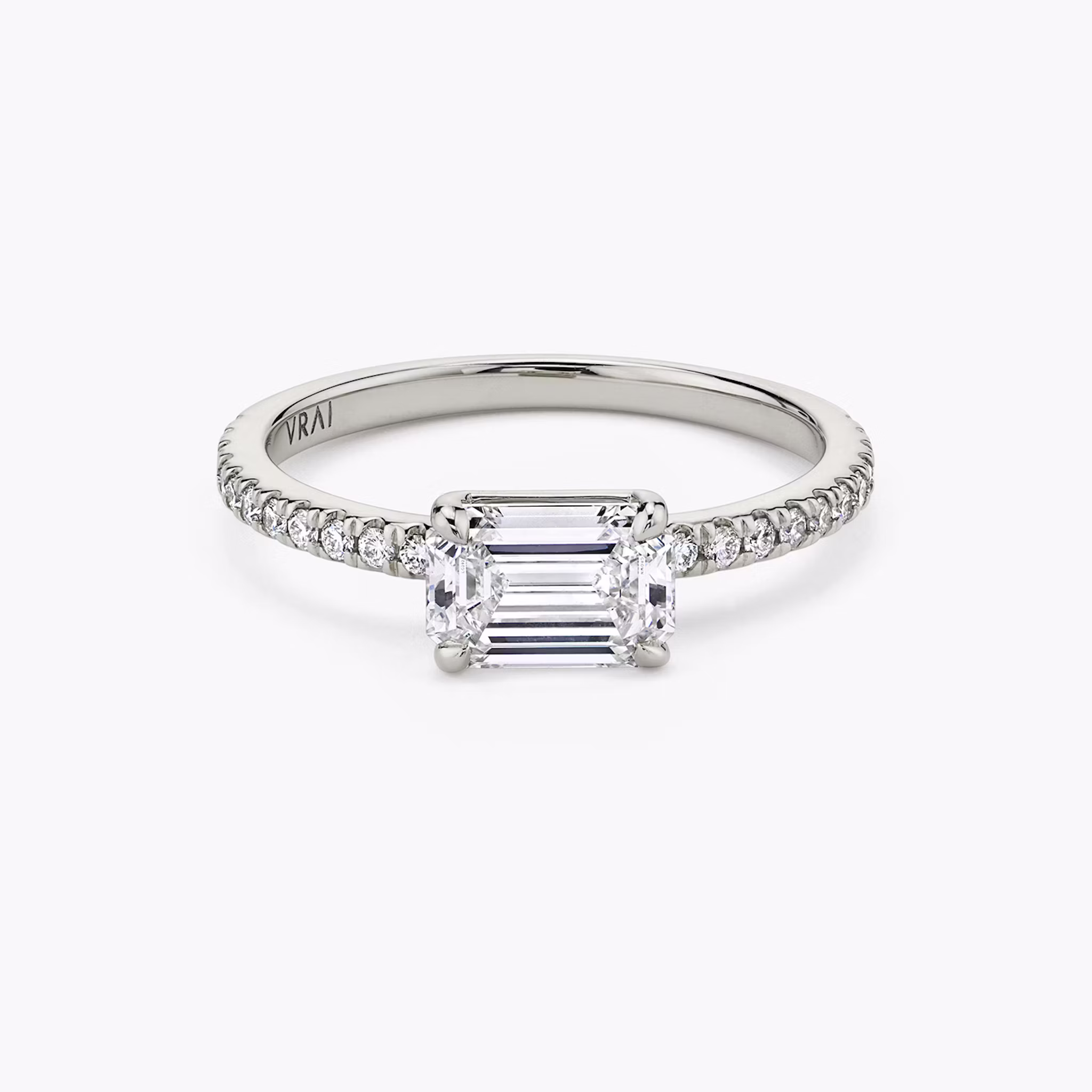 The Signature Emerald | White Gold