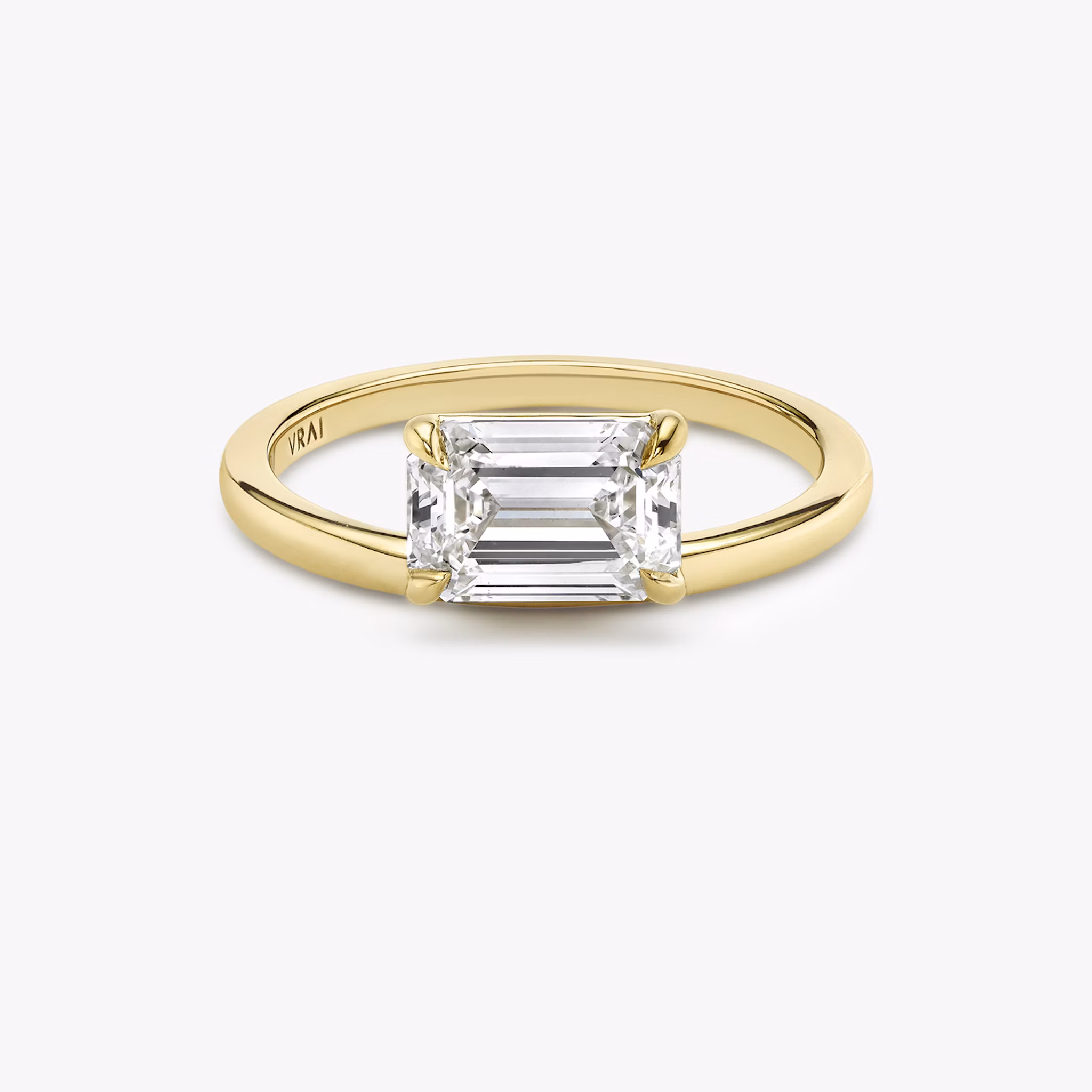 Emerald Engagement Ring