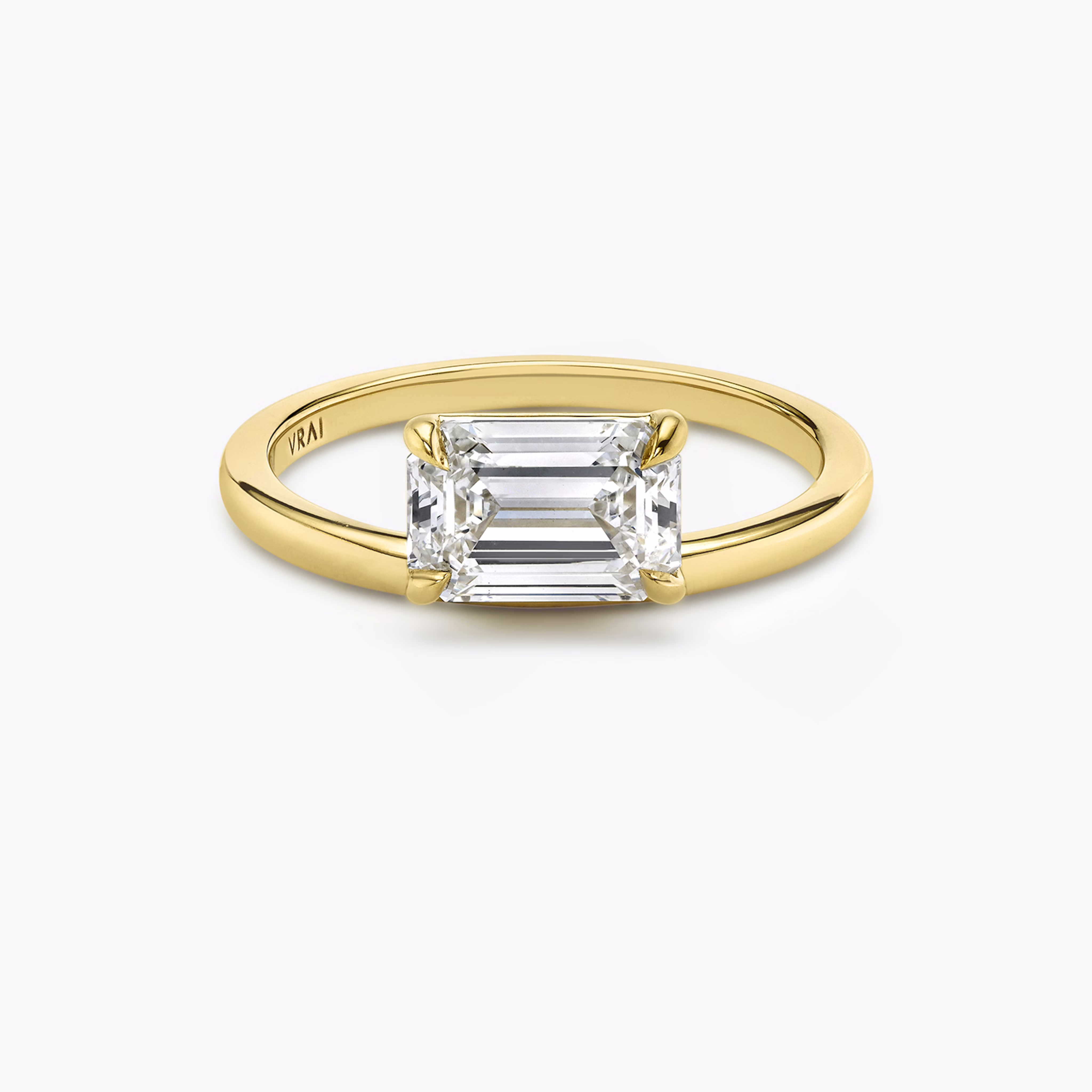 Emerald Engagement Ring