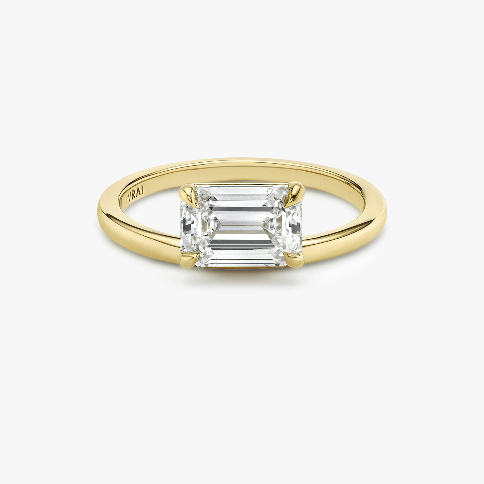 Emerald Engagement Ring