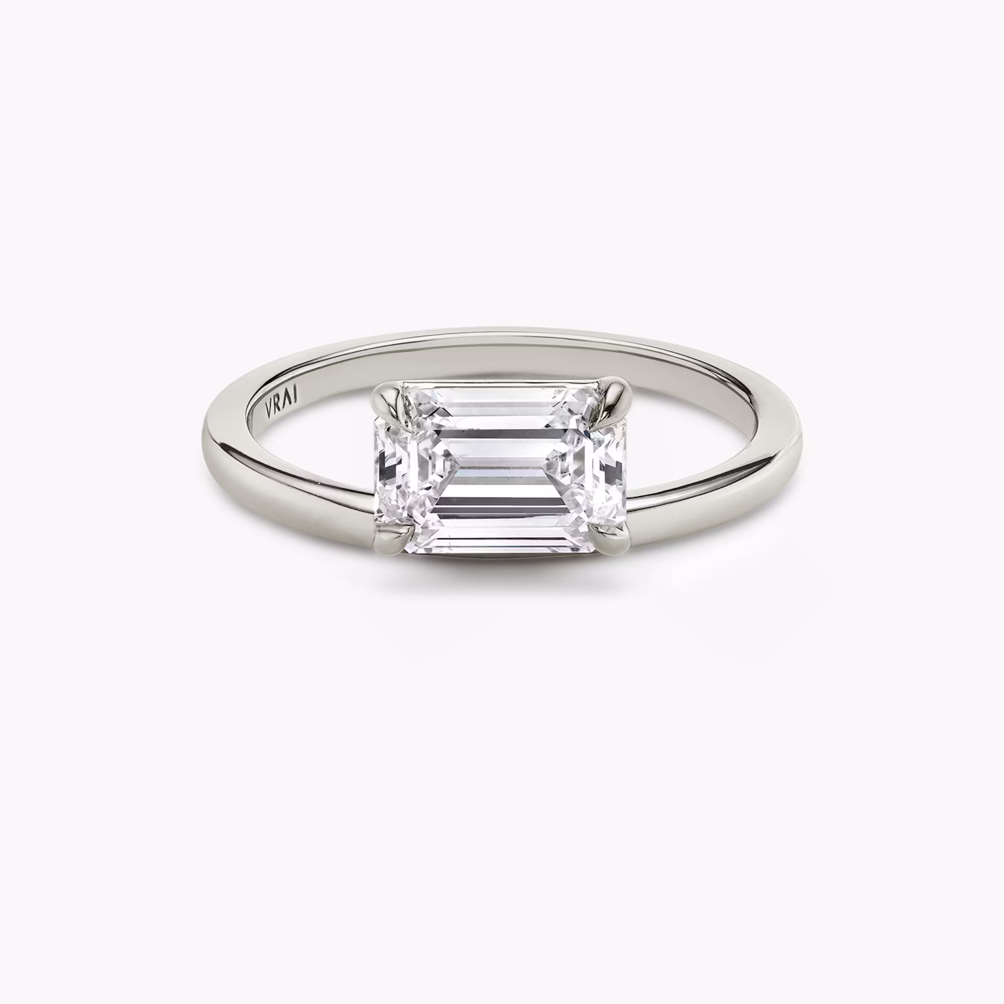 Hover Emerald | White Gold