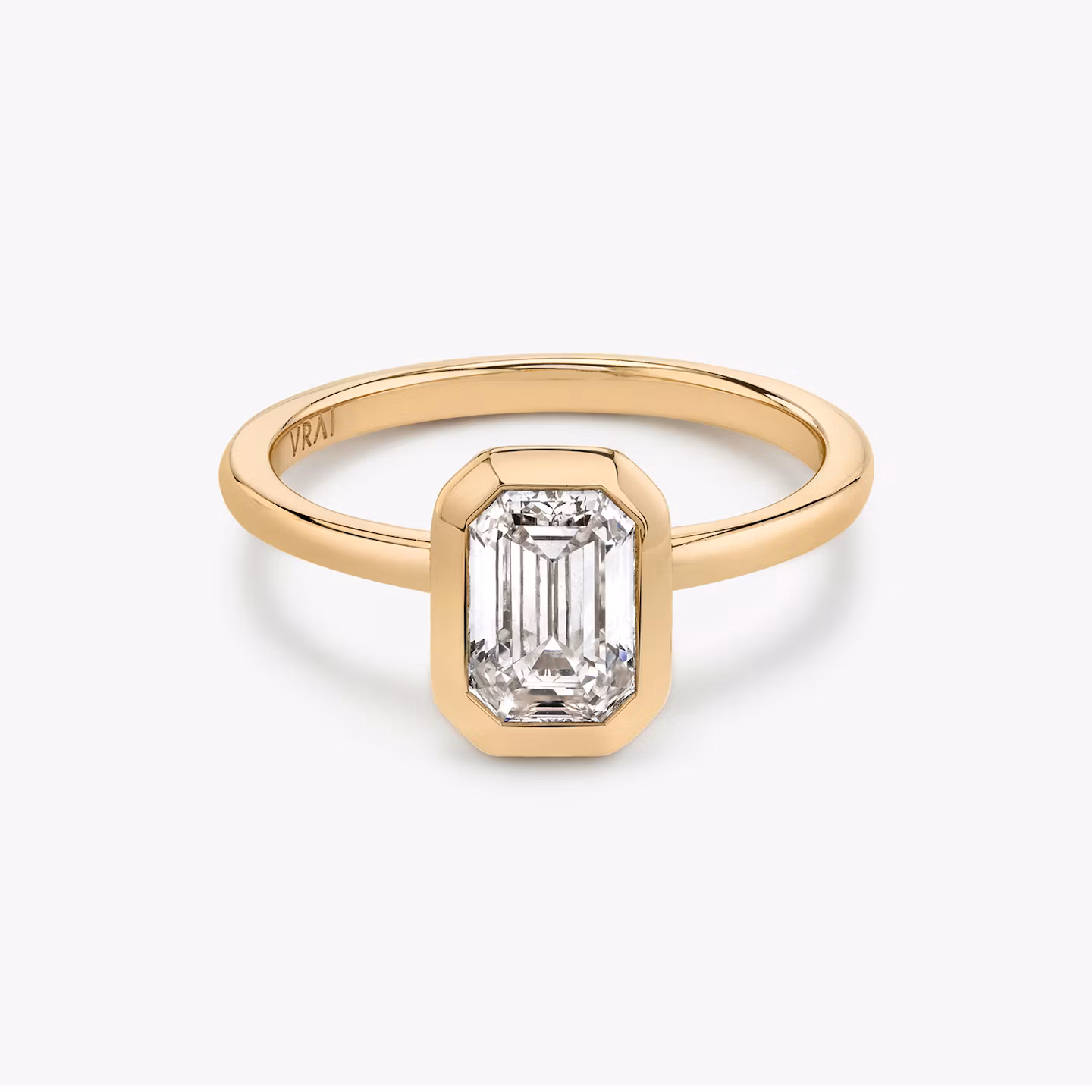 The Signature Bezel Emerald | Rose Gold