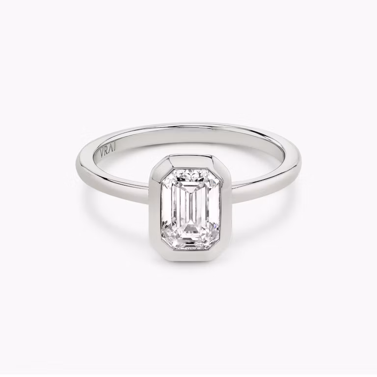 Signature Bezel Engagement Ring