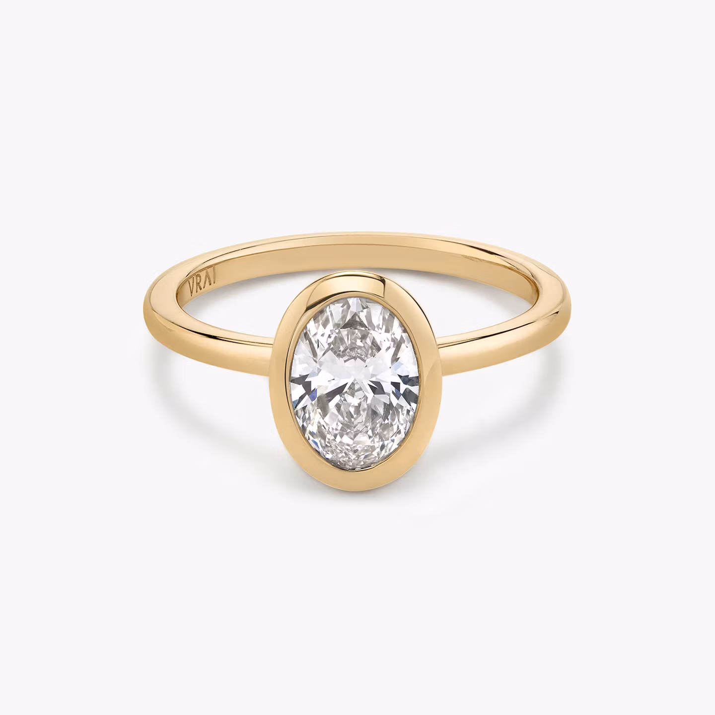 The Signature Bezel Oval | Rose Gold