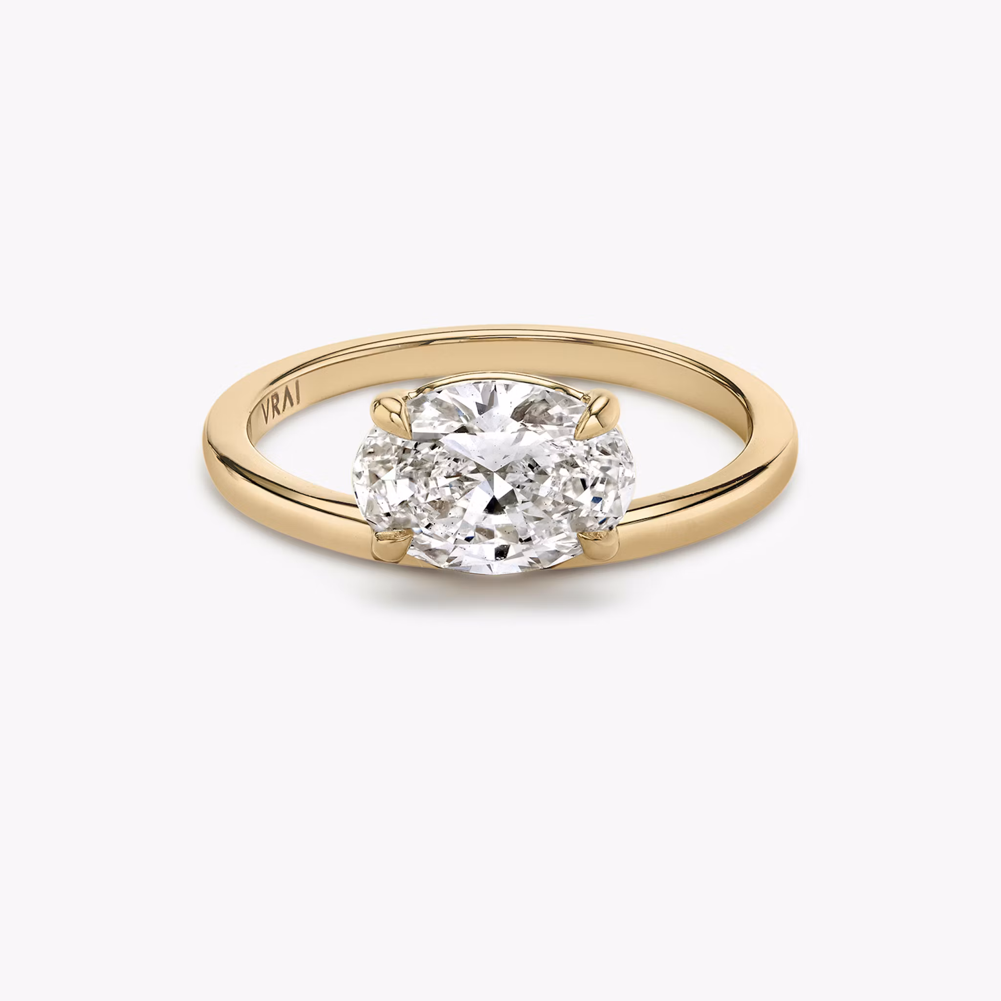 Hover Oval | Rose Gold