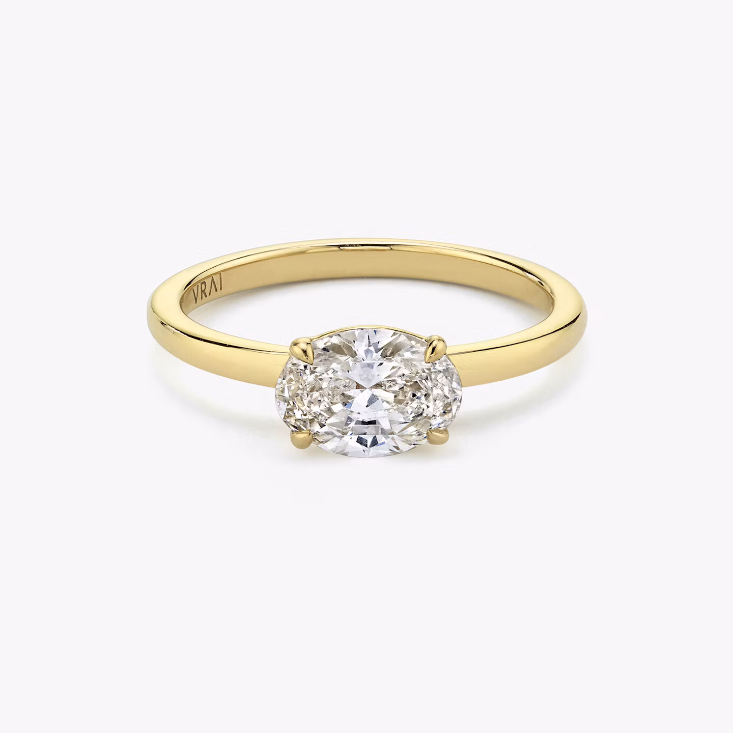 The Signature Oval | Yellow Gold