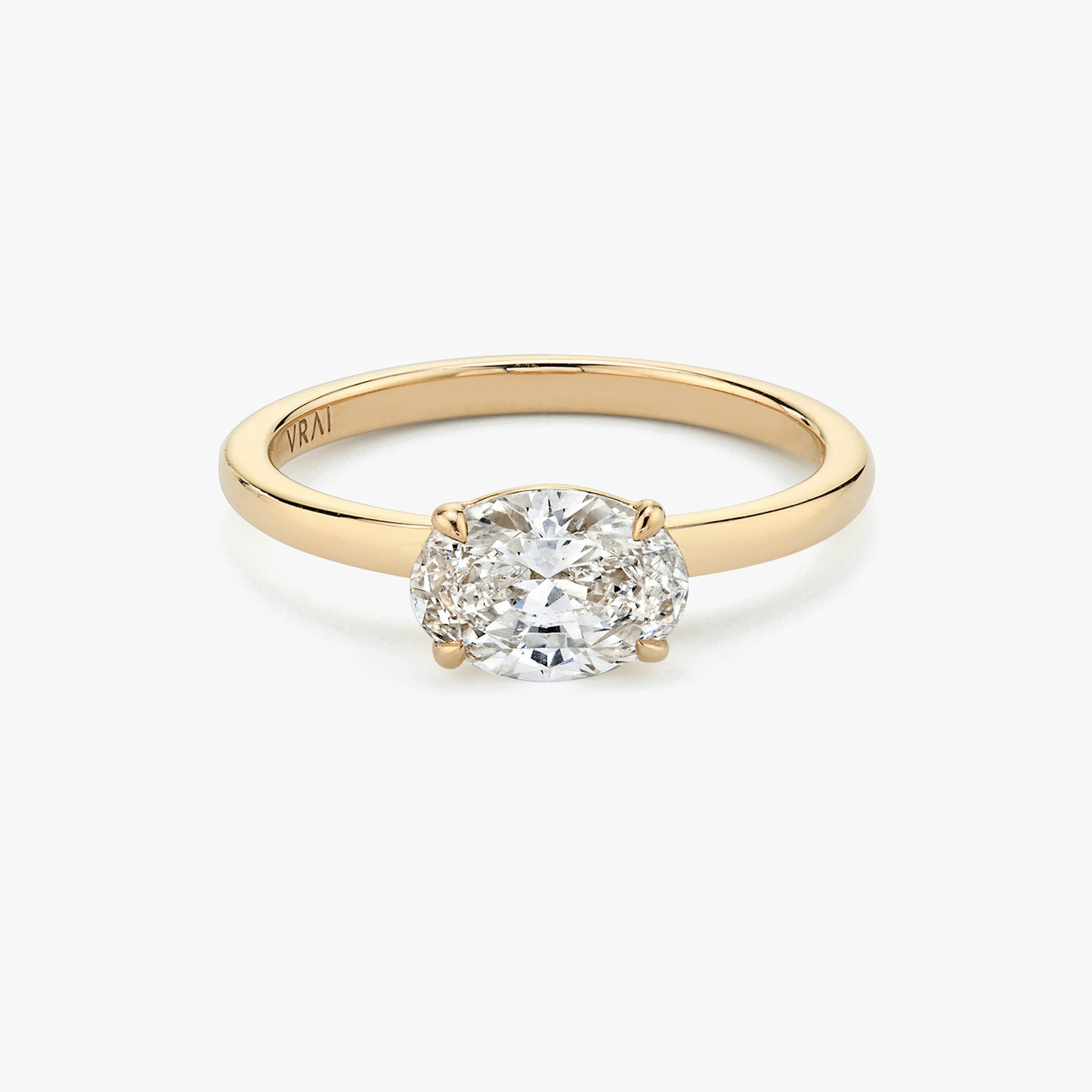 Signature East West Oval Ring