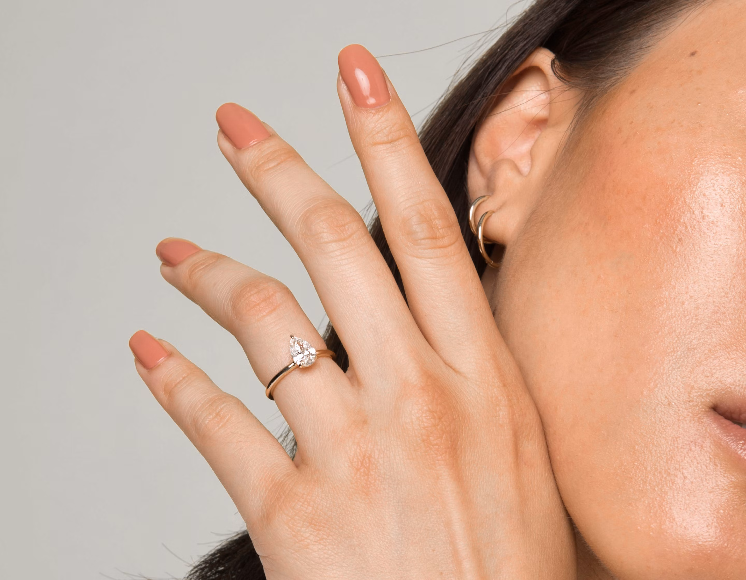 Signature Pear Engagement Ring