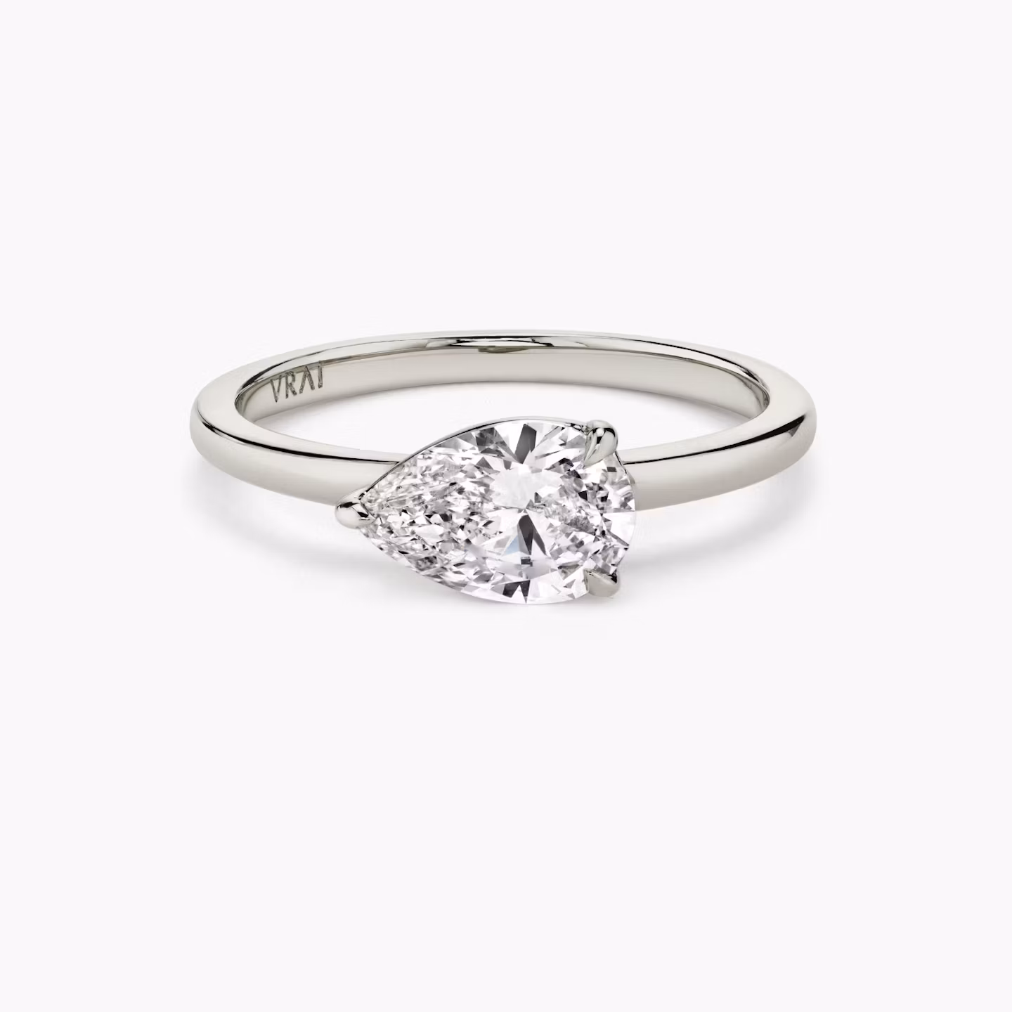 The Signature Pear | White Gold