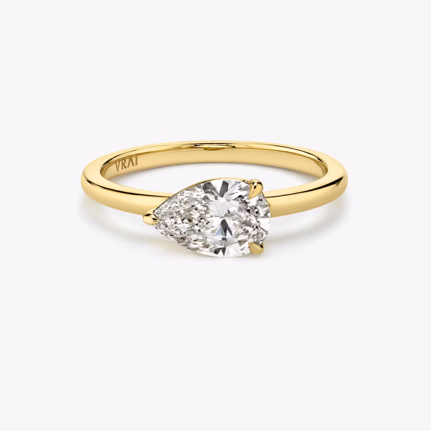 The Signature Pear | Yellow Gold