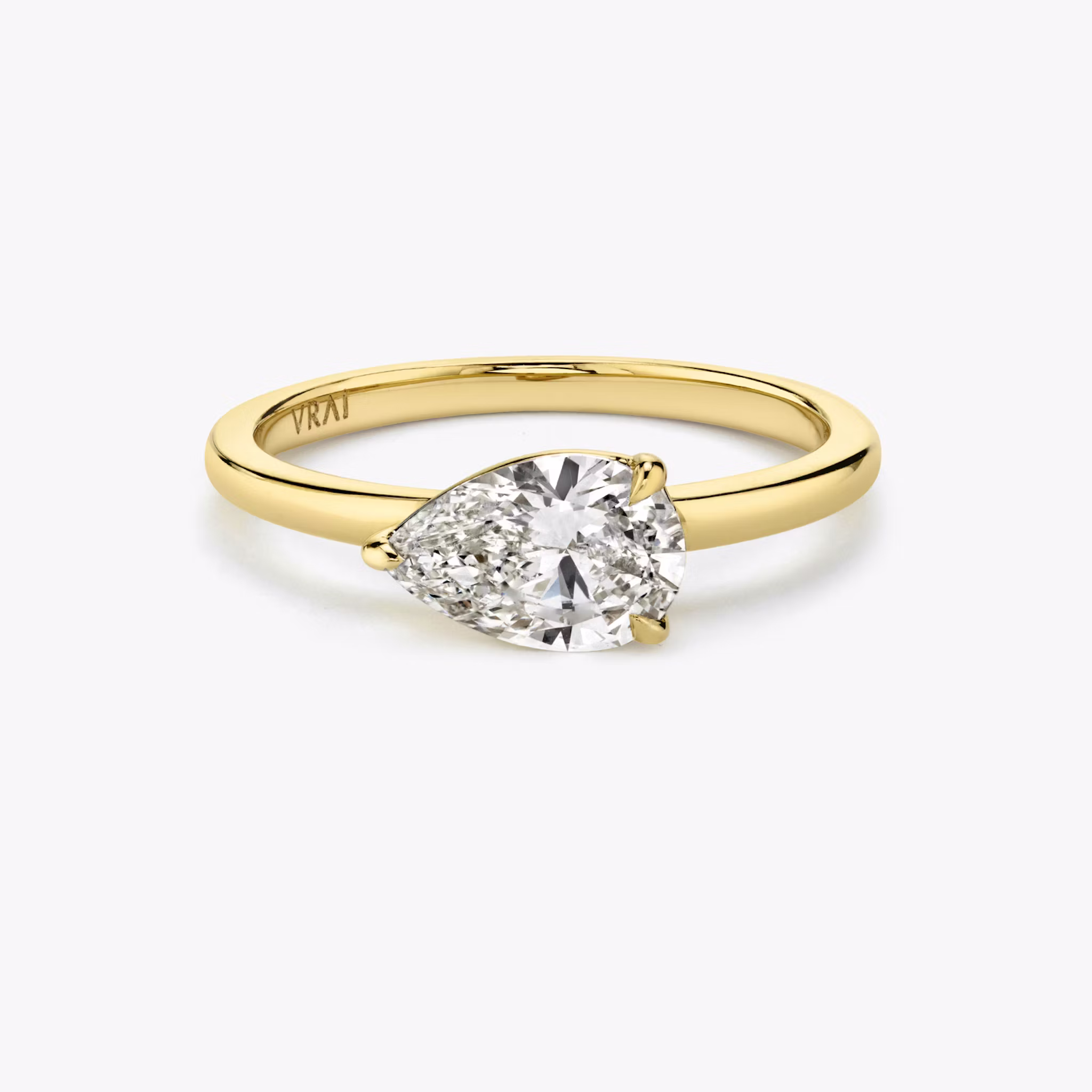 Signature Pear | Yellow Gold