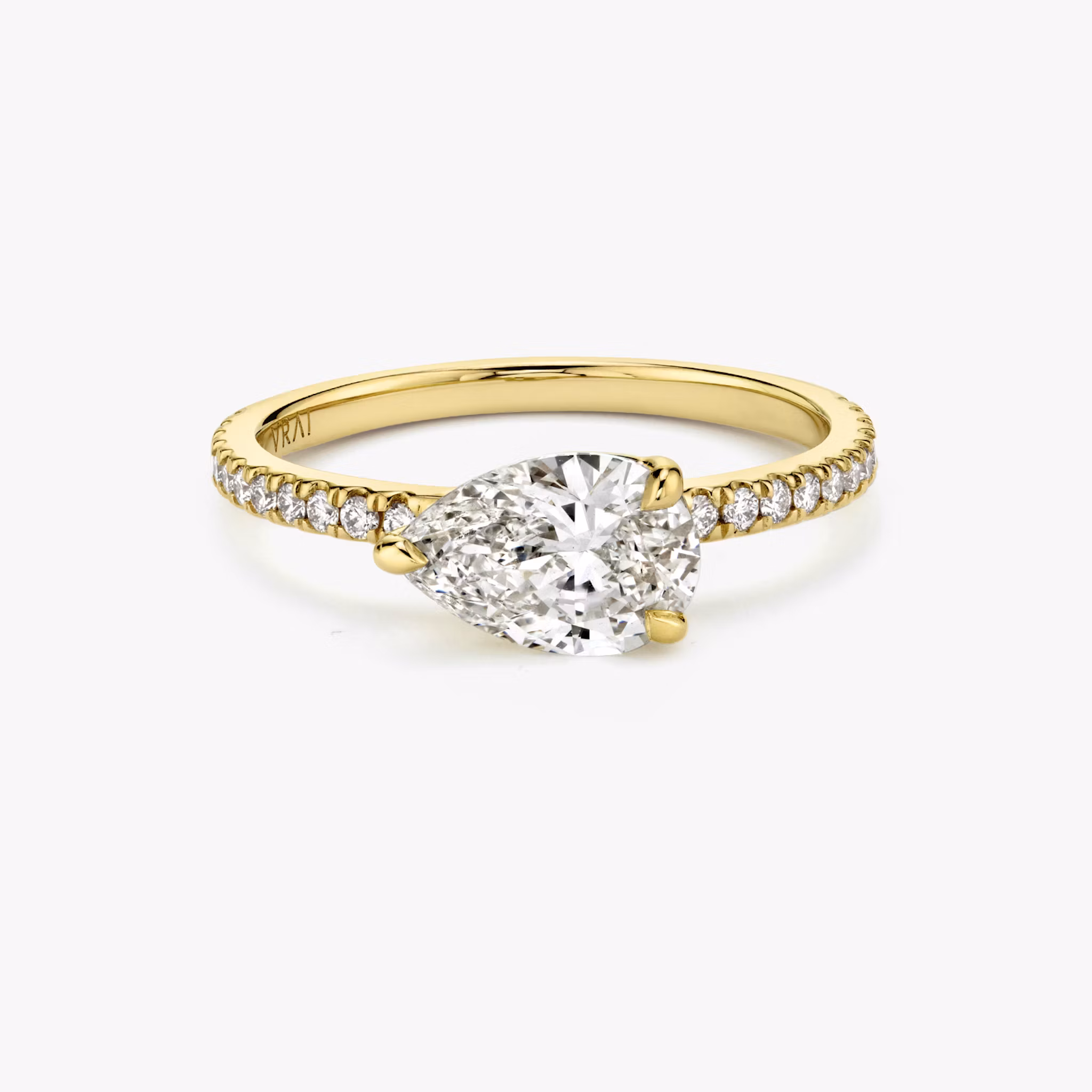 Signature Pear | Yellow Gold
