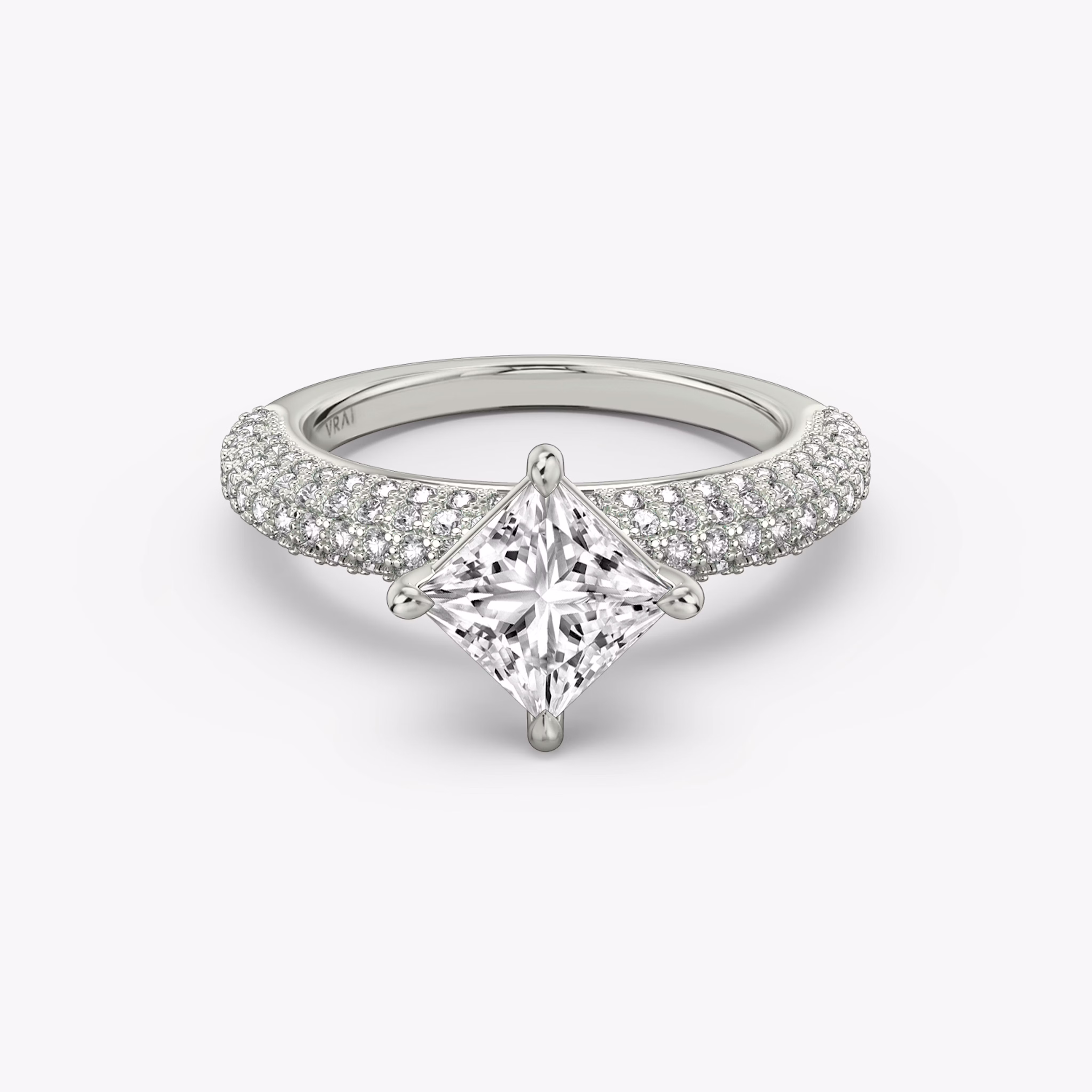 Princess Curator Engagement Ring