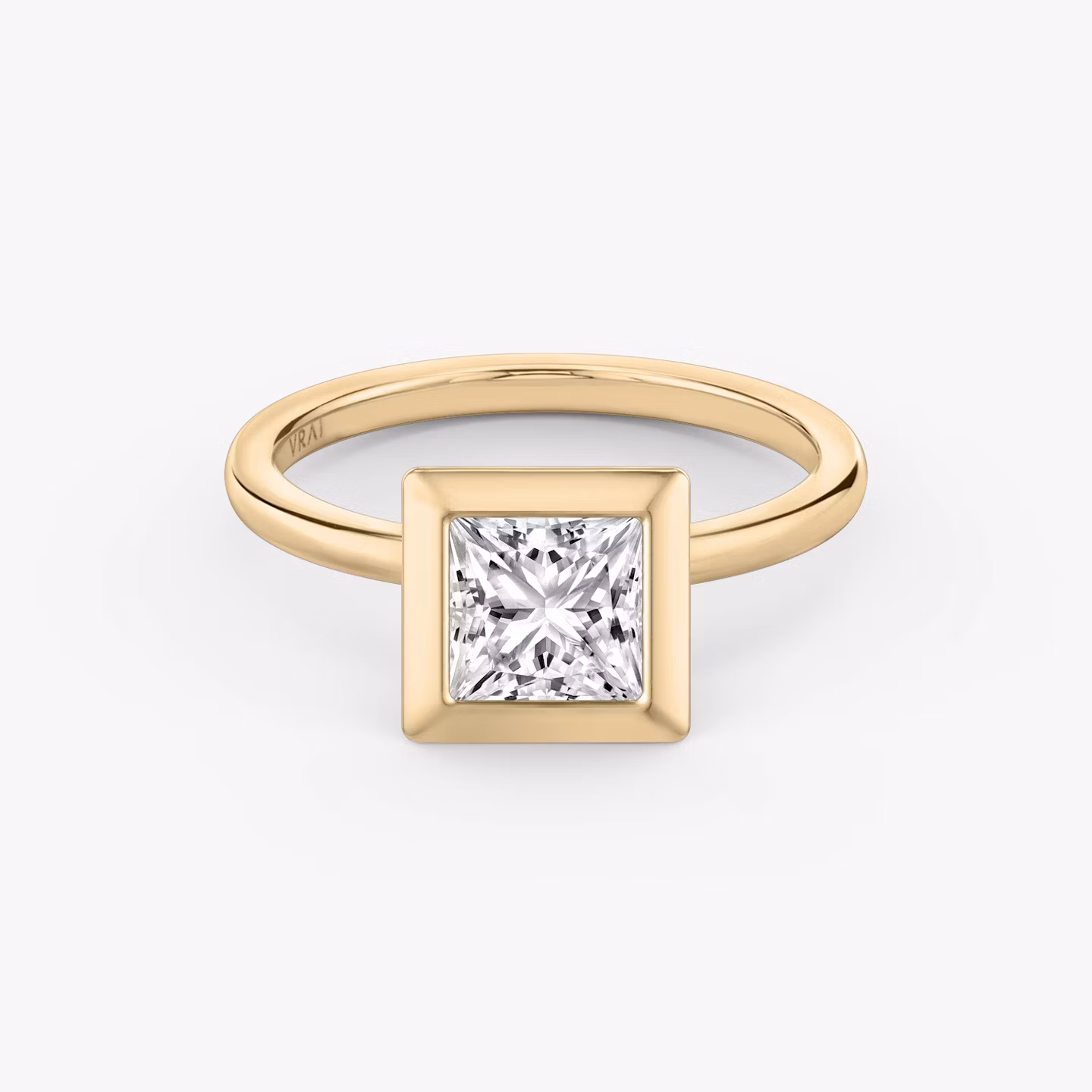 The Signature Bezel Princess | Rose Gold