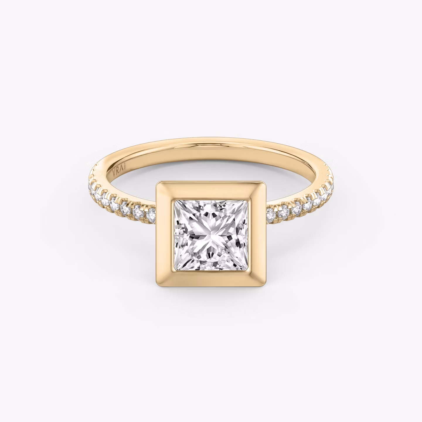 The Signature Bezel Princess | Rose Gold