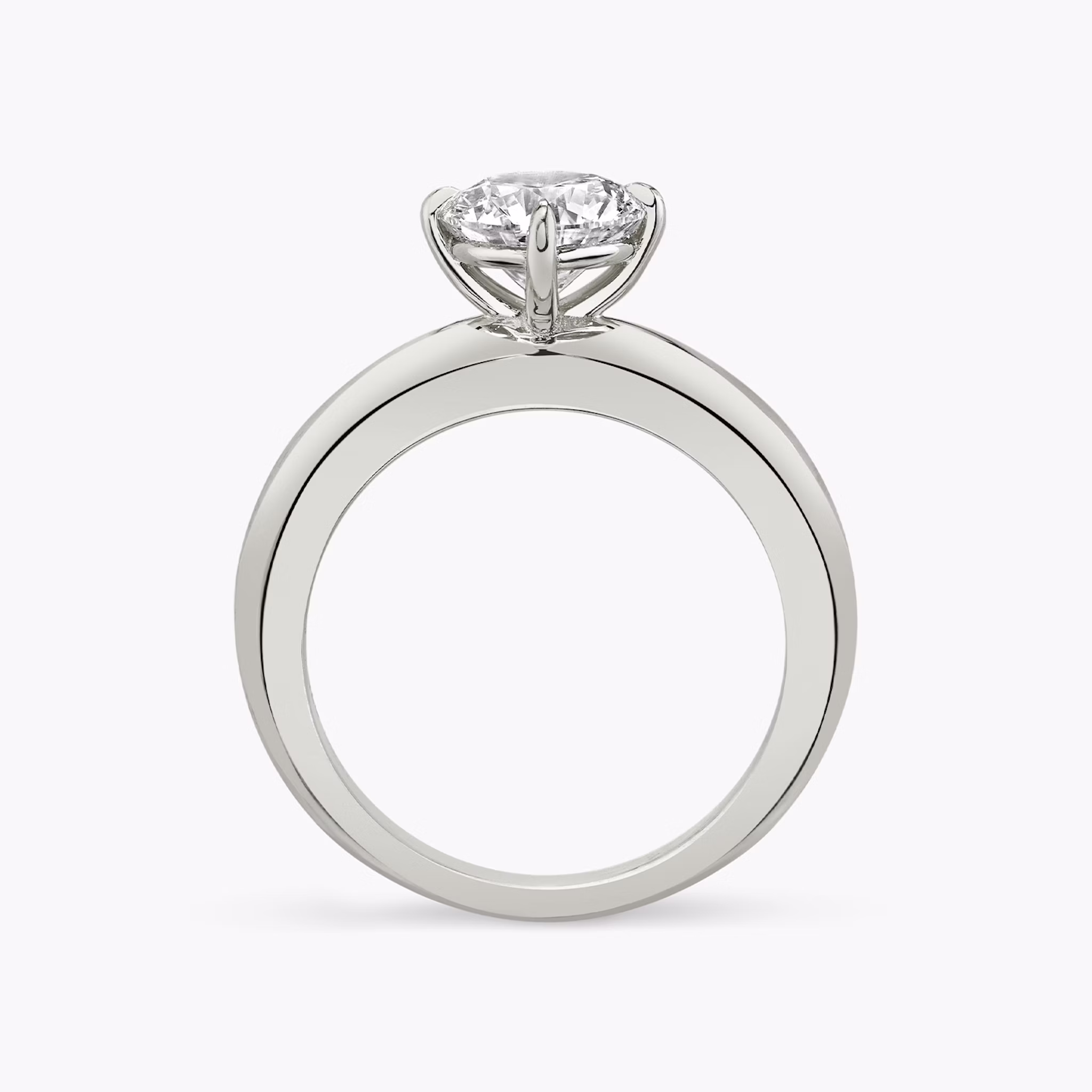 Curator | Rund | 18k | Weißgold | bandAccent: Ohne Pavé-Besatz | caratWeight: 2.0ct | diamondOrientation: vertical