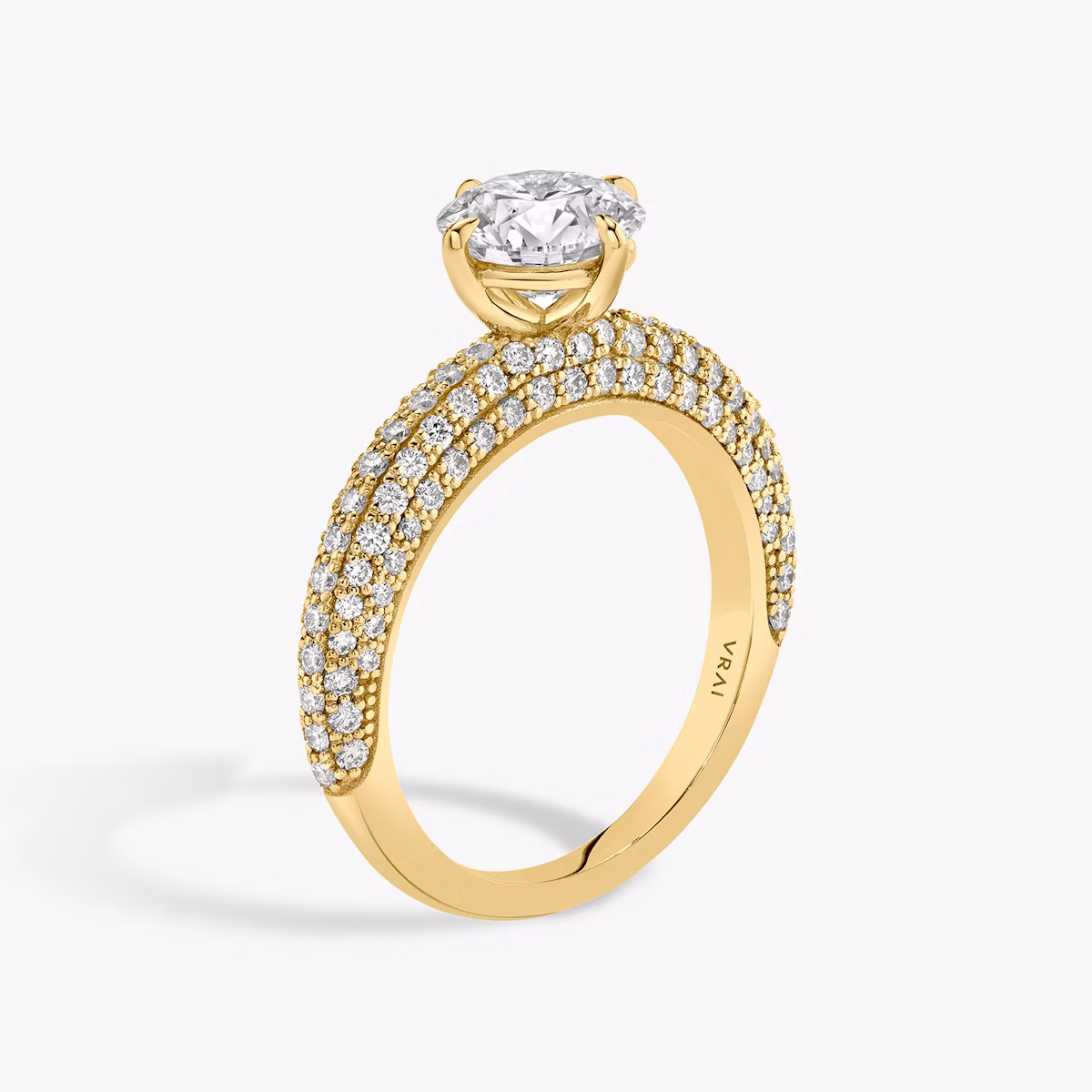 curator round brilliant ring