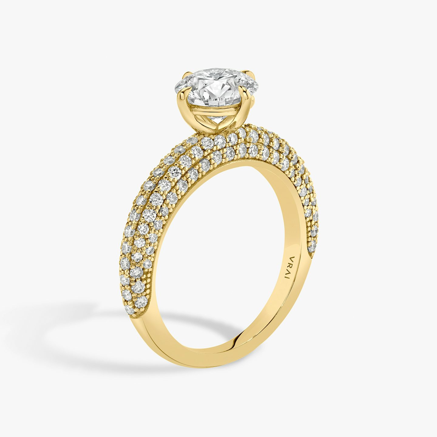 curator round brilliant ring