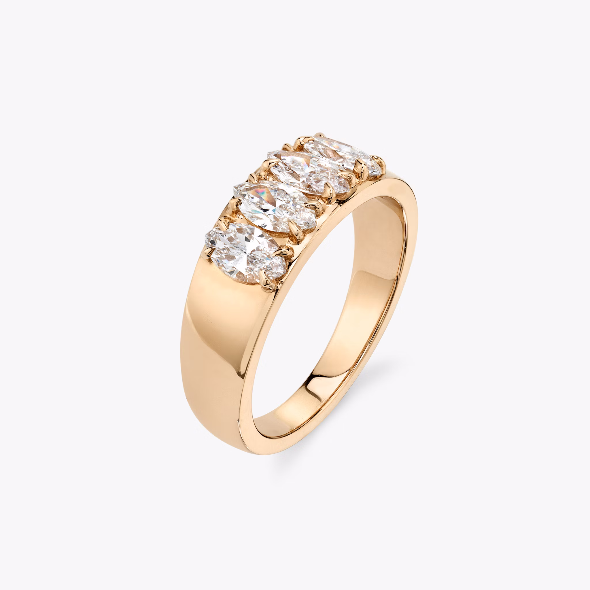 VRAI Tetrad Ring | Marquise | 14k | Rose Gold