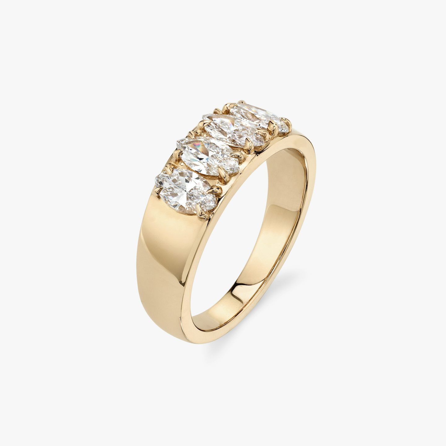 VRAI Tetrad Ring | Marquise | 14k | Rose Gold