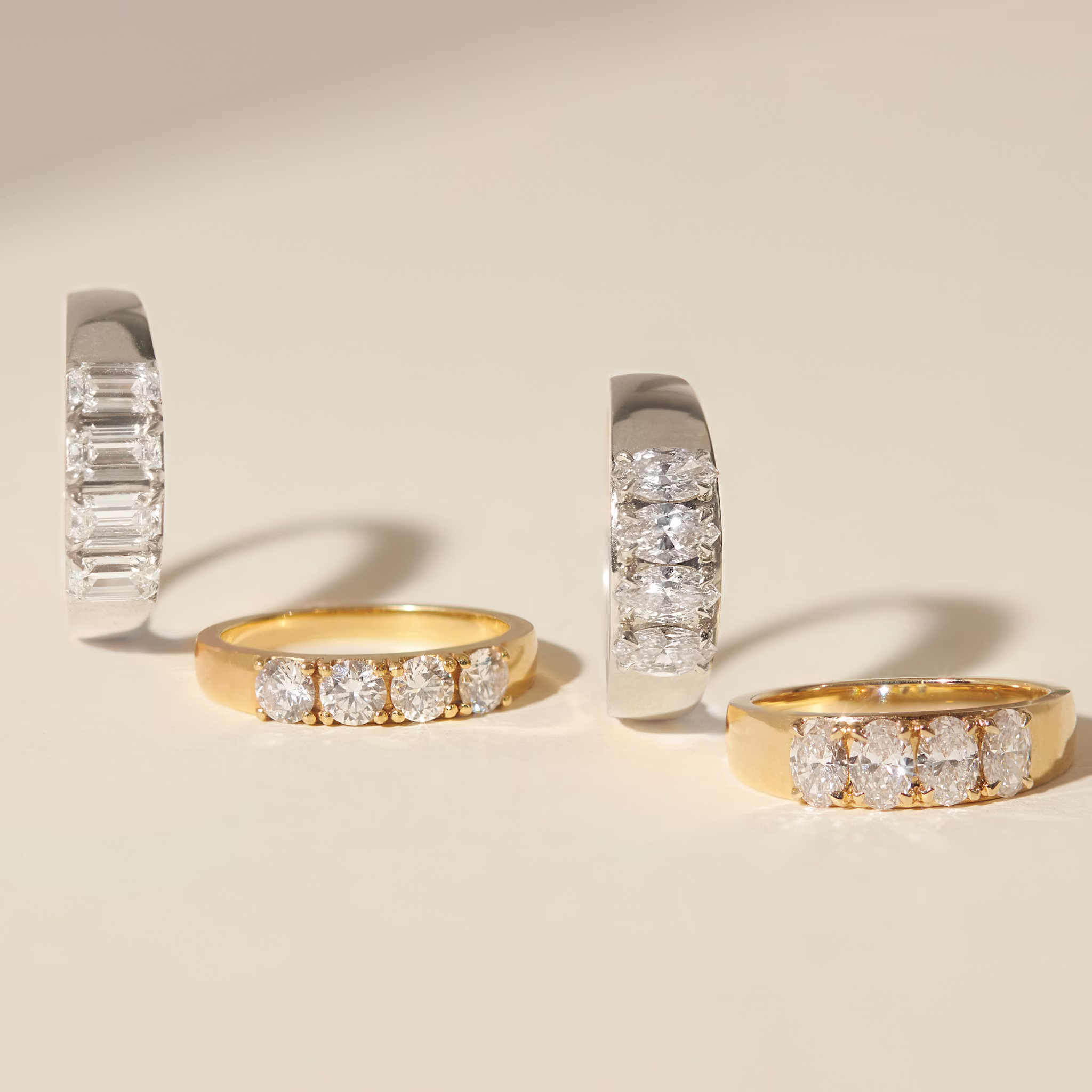 VRAI Tetrad Ring | Marquise | 14k | Rose Gold