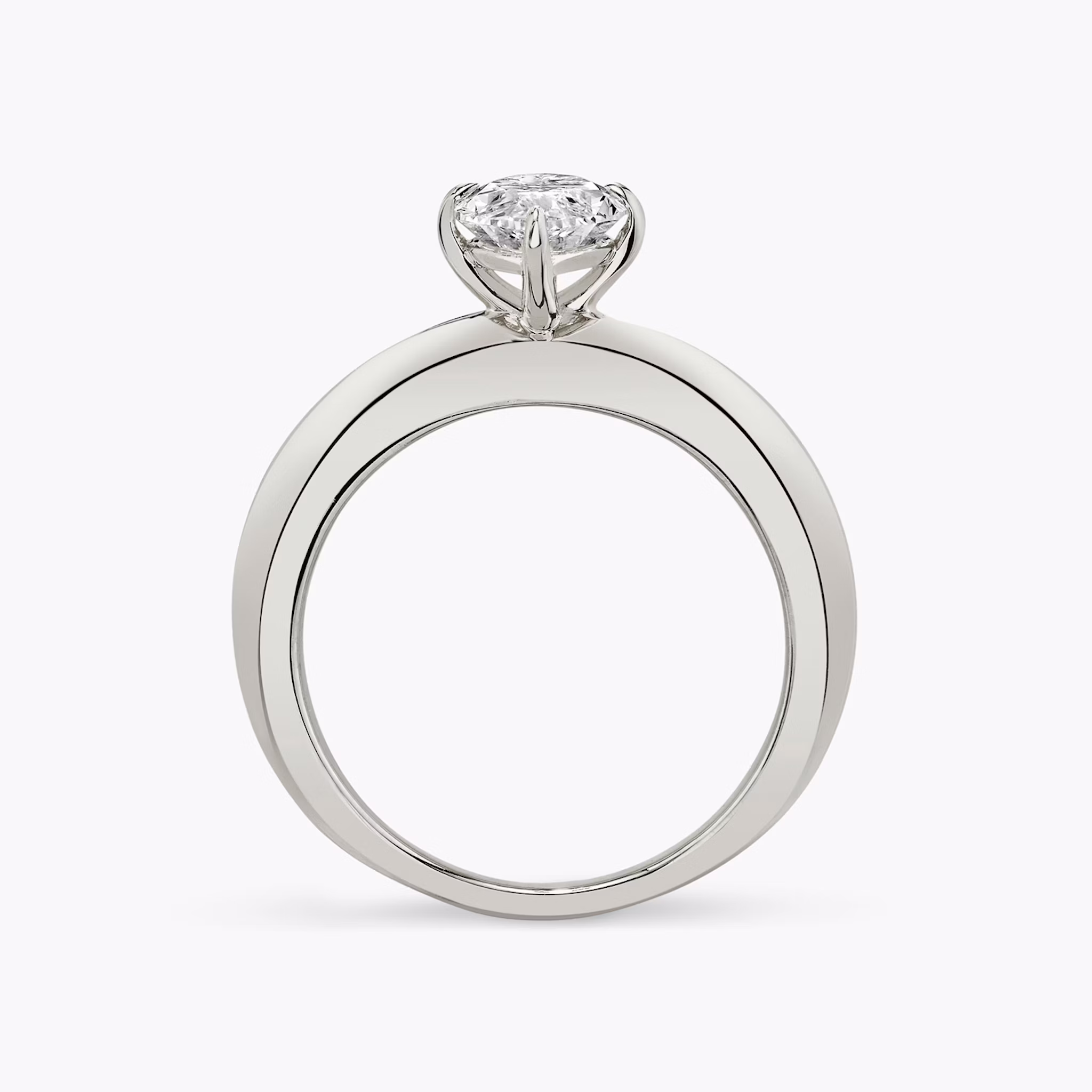 The Curator | Marquise | Platinum | bandAccent: Plain | diamondOrientation: vertical | caratWeight: other