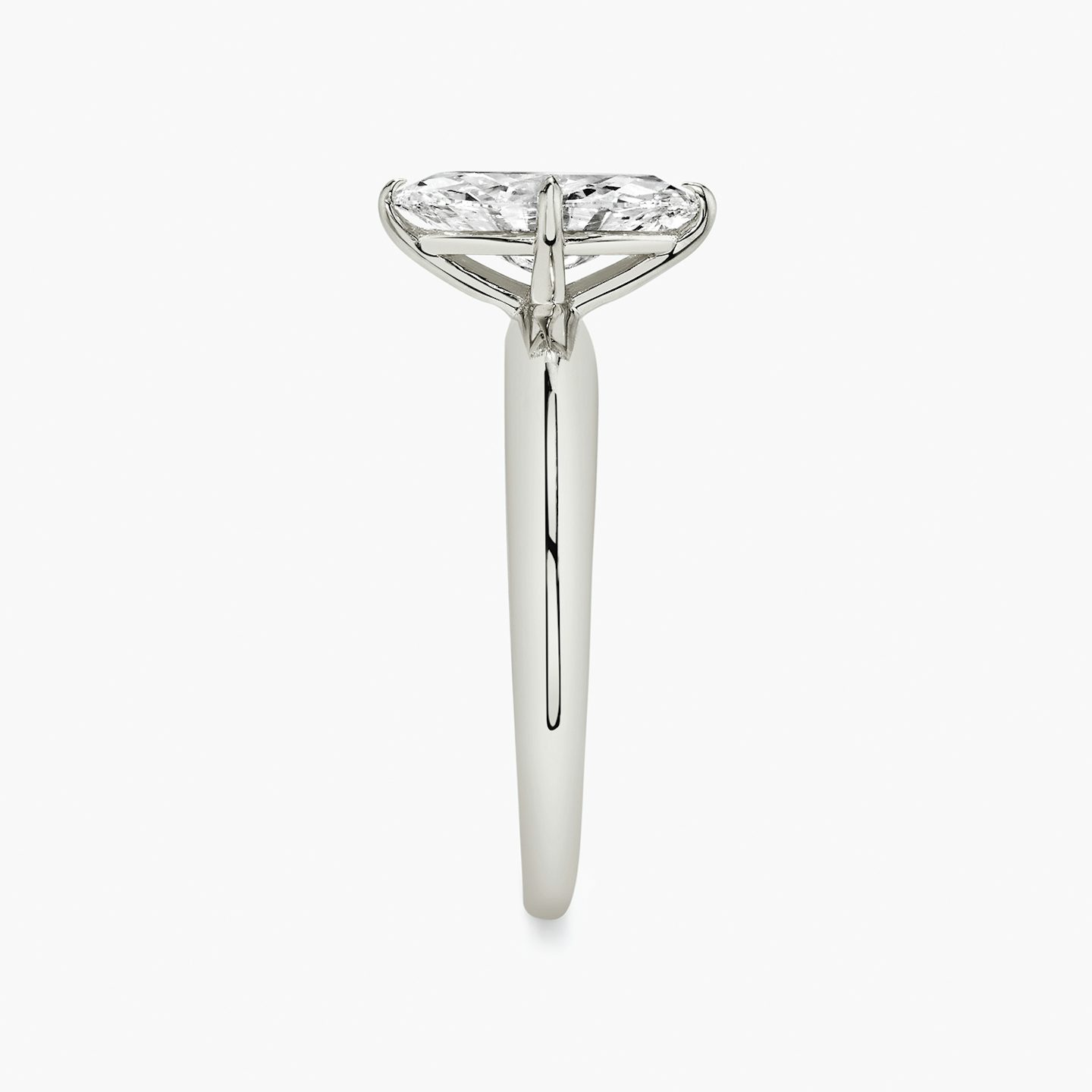 The Curator | Marquise | Platinum | bandAccent: Plain | diamondOrientation: vertical | caratWeight: other