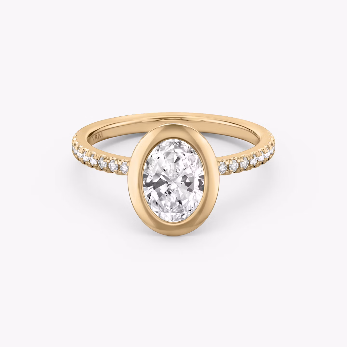 The Signature Bezel Oval | Rose Gold