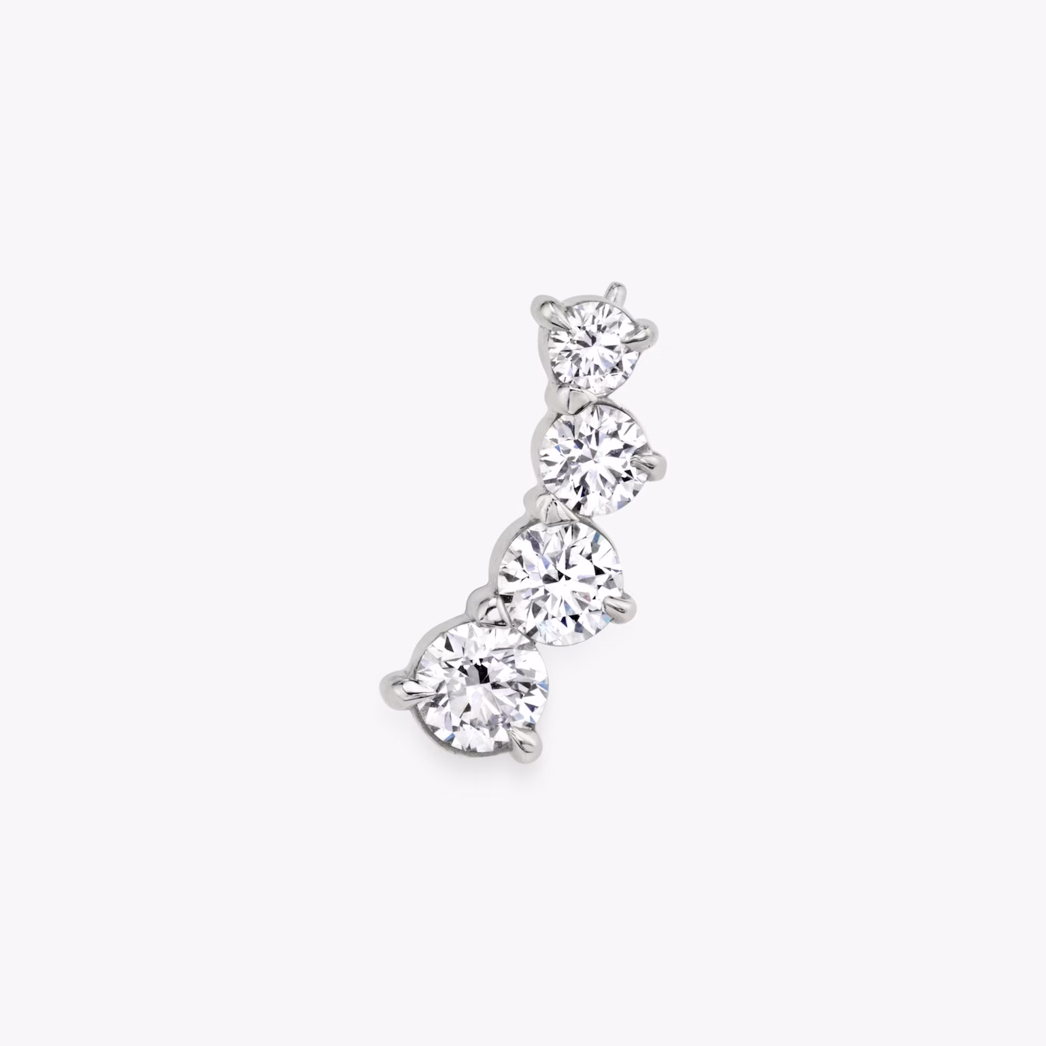 Shown with left earring