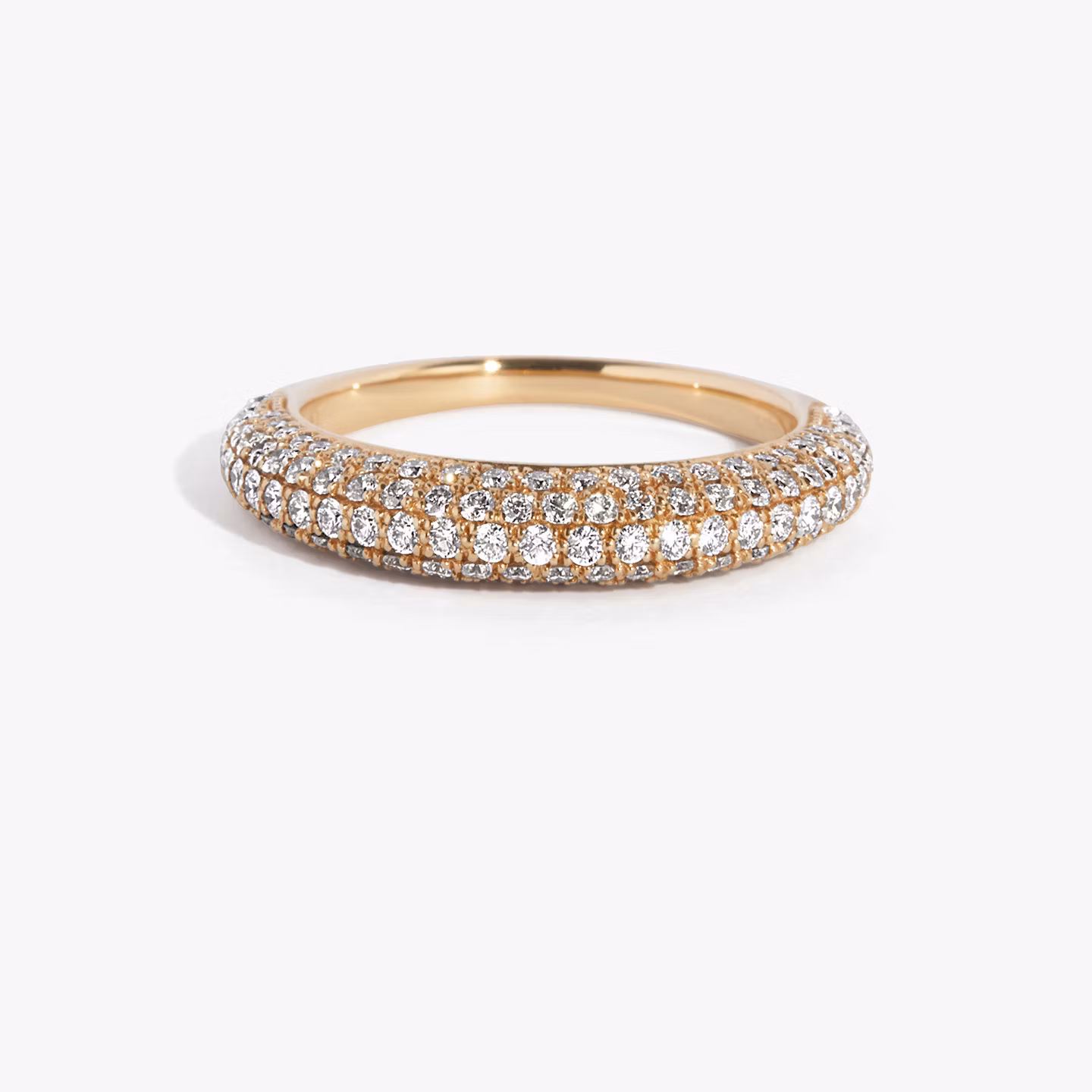 The Curator Band Round Brilliant | Rose Gold