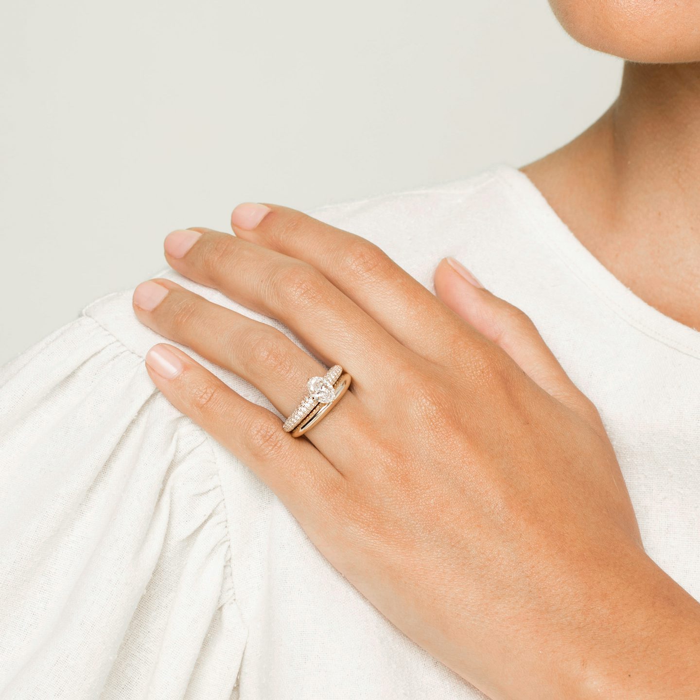 The Curator Band | 18k | White Gold | bandAccent: Plain