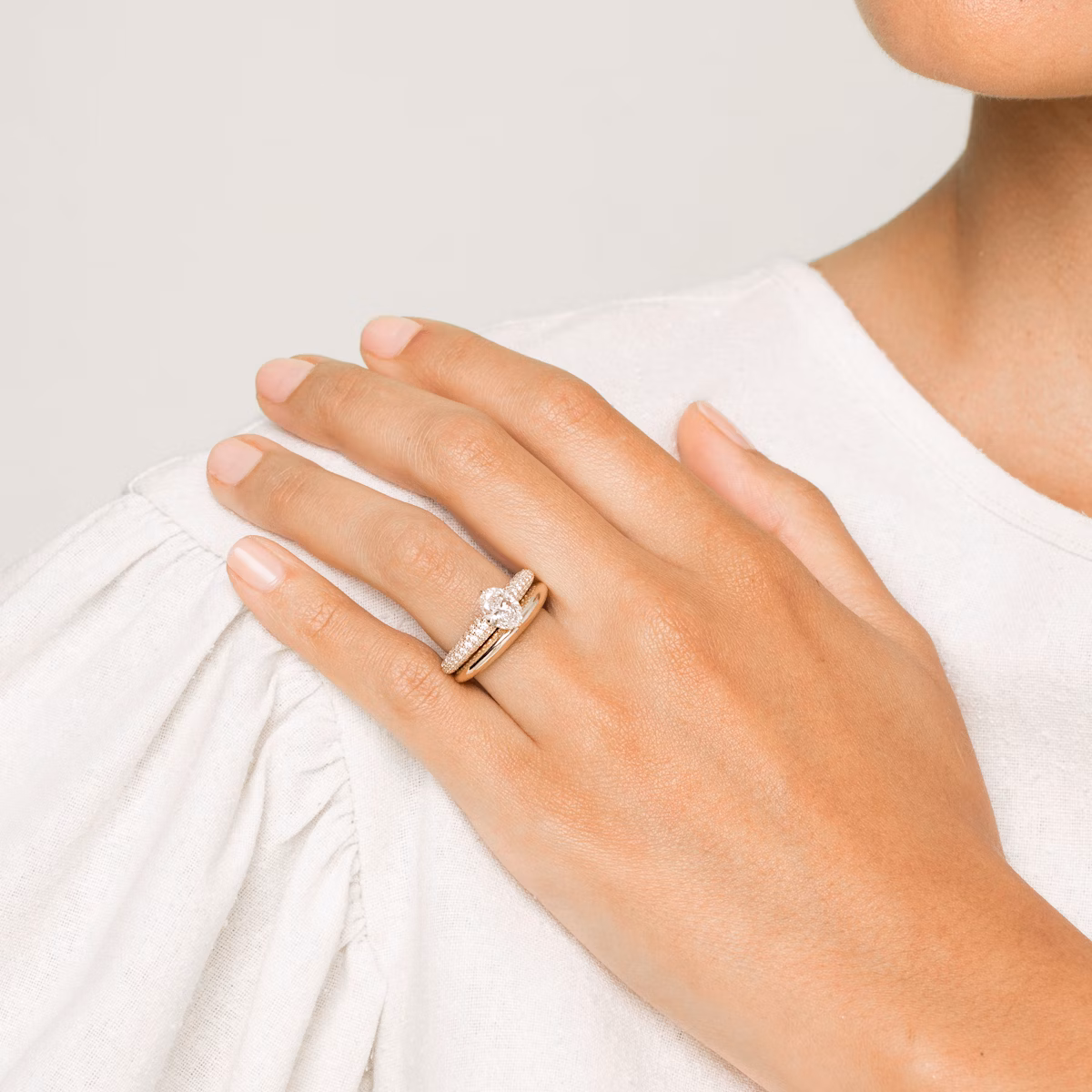 The Curator Band | 14k | Rose Gold | bandAccent: Plain