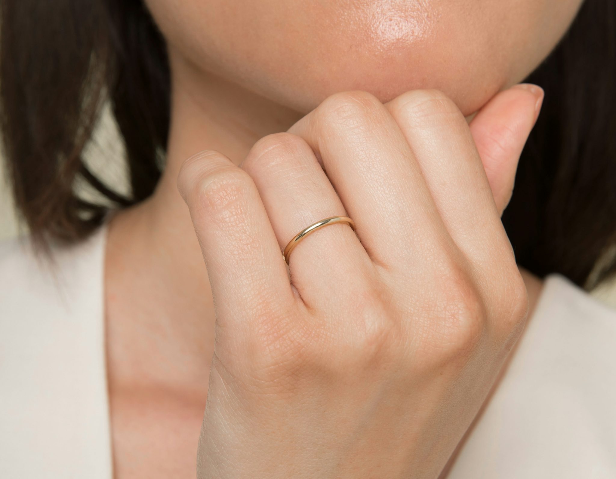 The Round | 18k | White Gold | bandWidth: 1.5mm