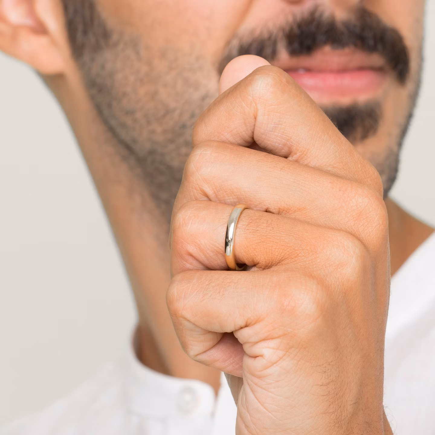 The Round | 18k | White Gold | bandWidth: 3mm
