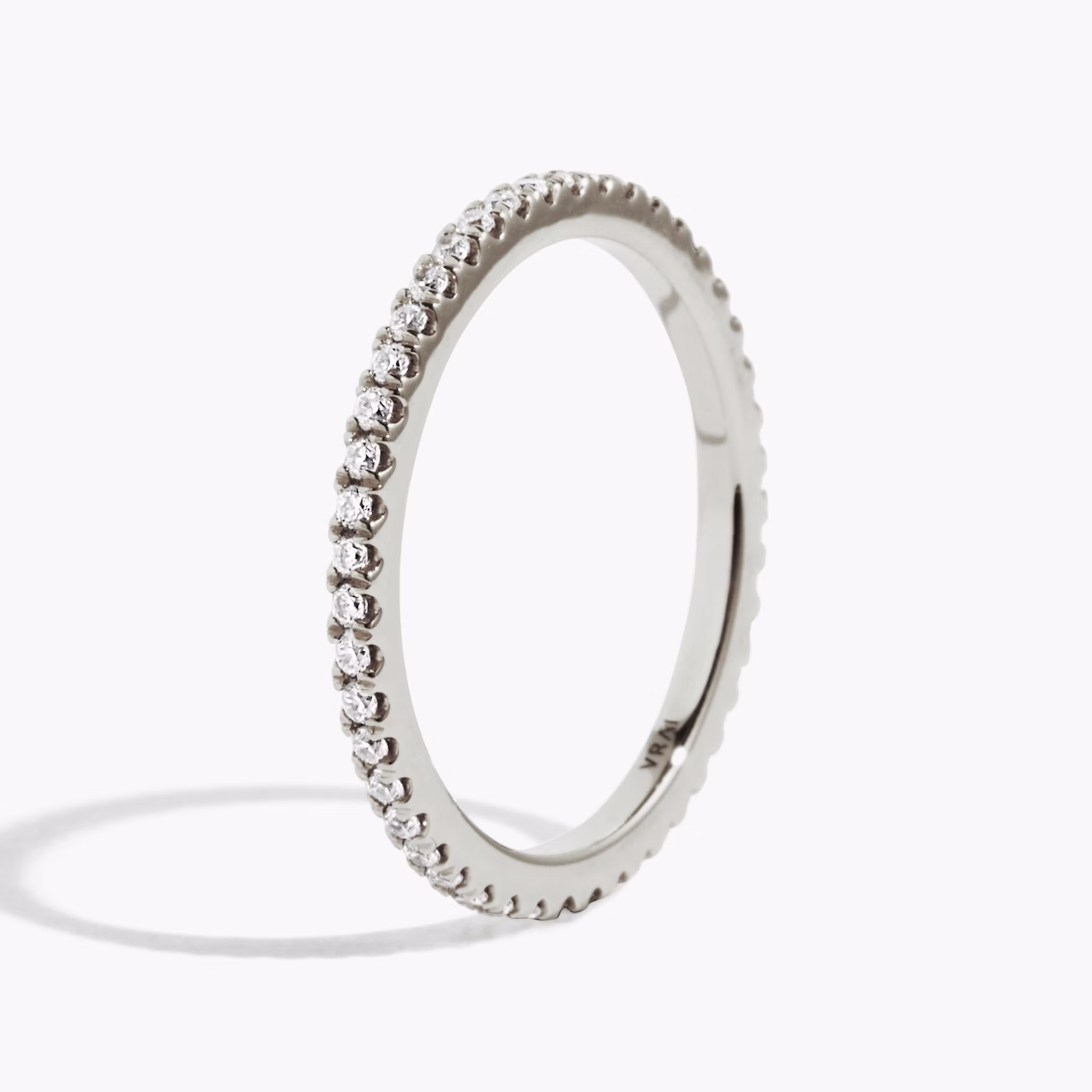 The Infinity Band | Round Brilliant | Platinum | bandVersion: original