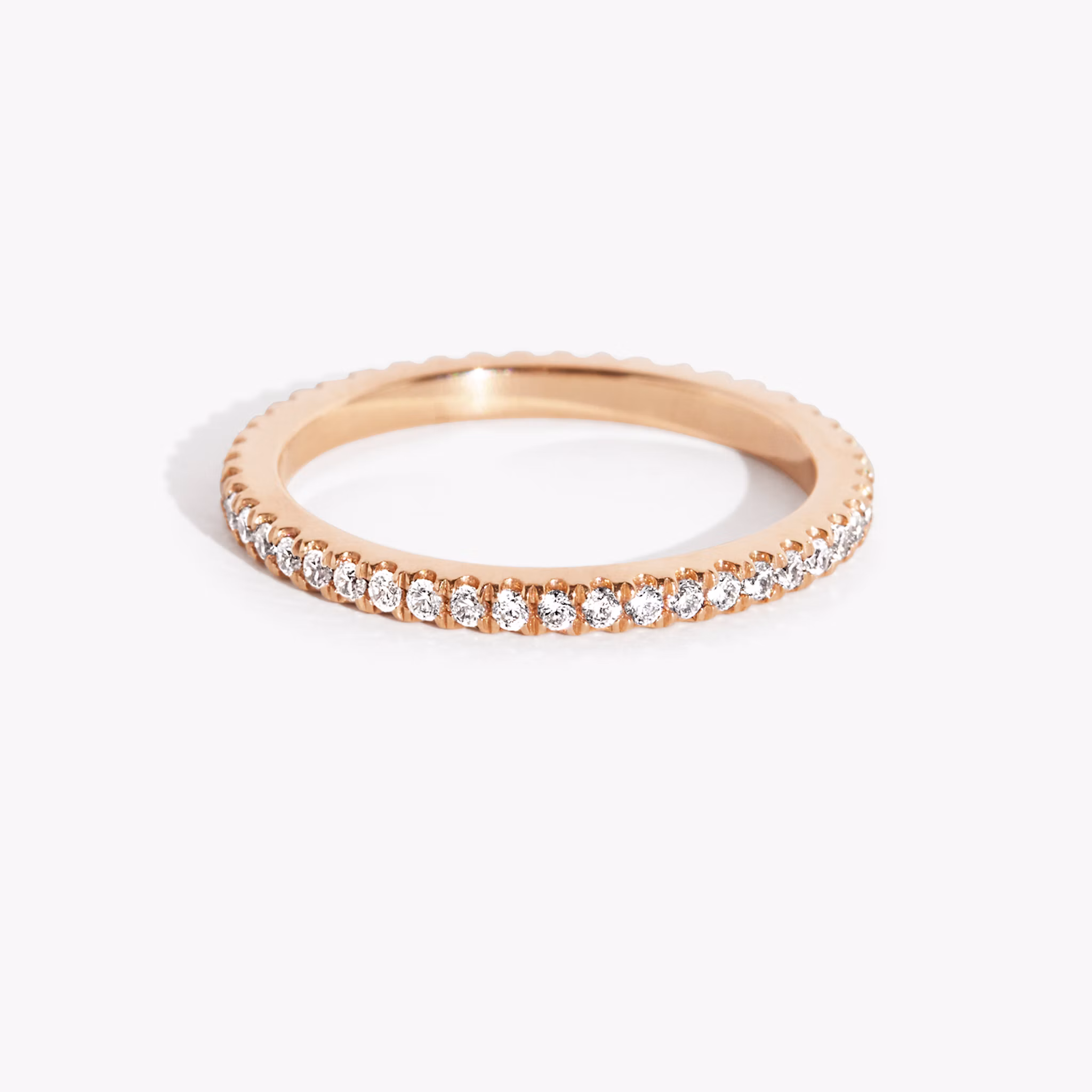 rose gold infinity band
