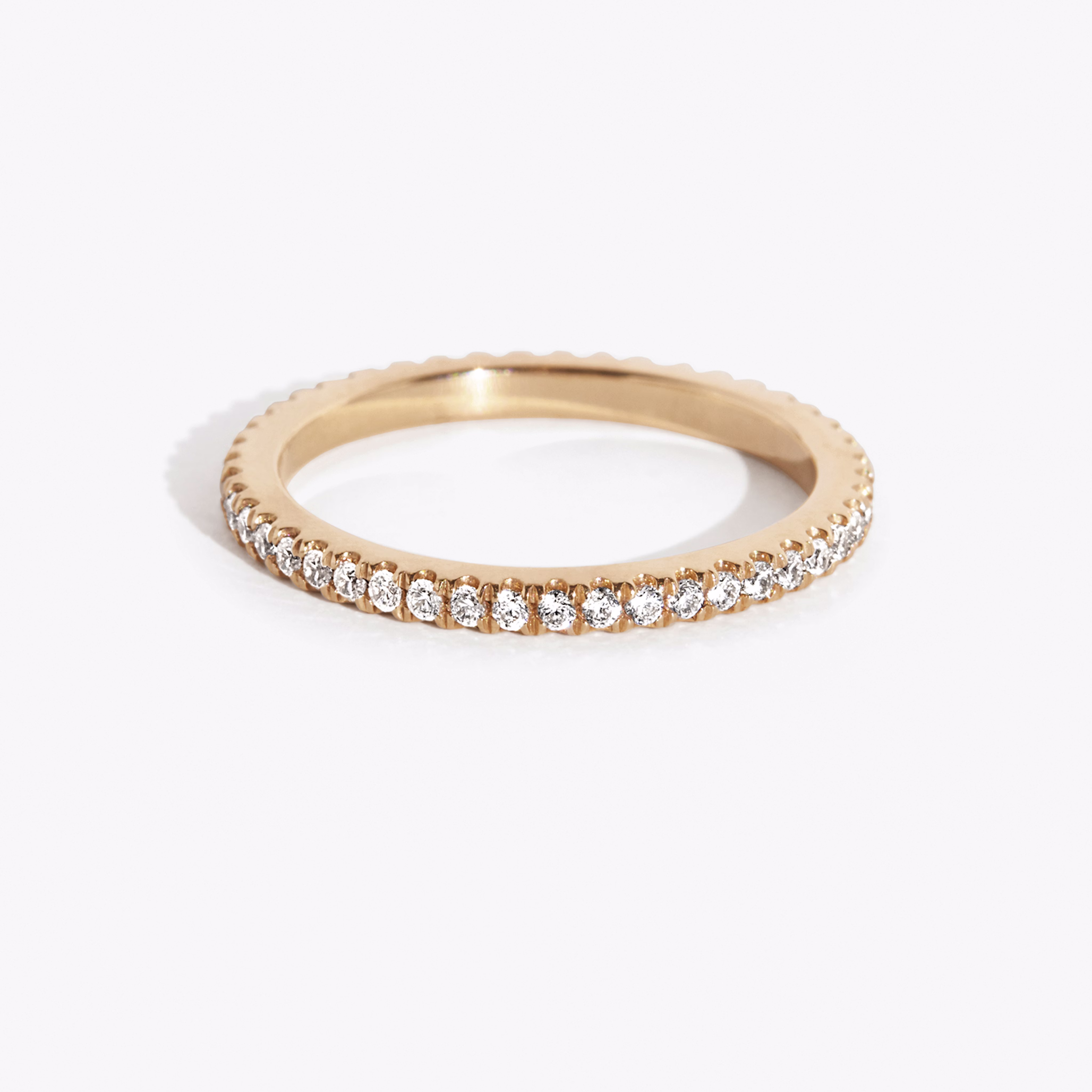 rose gold infinity band