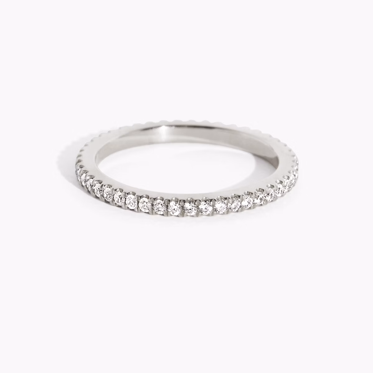 The Infinity Band | Round Brilliant | Platinum | bandVersion: original