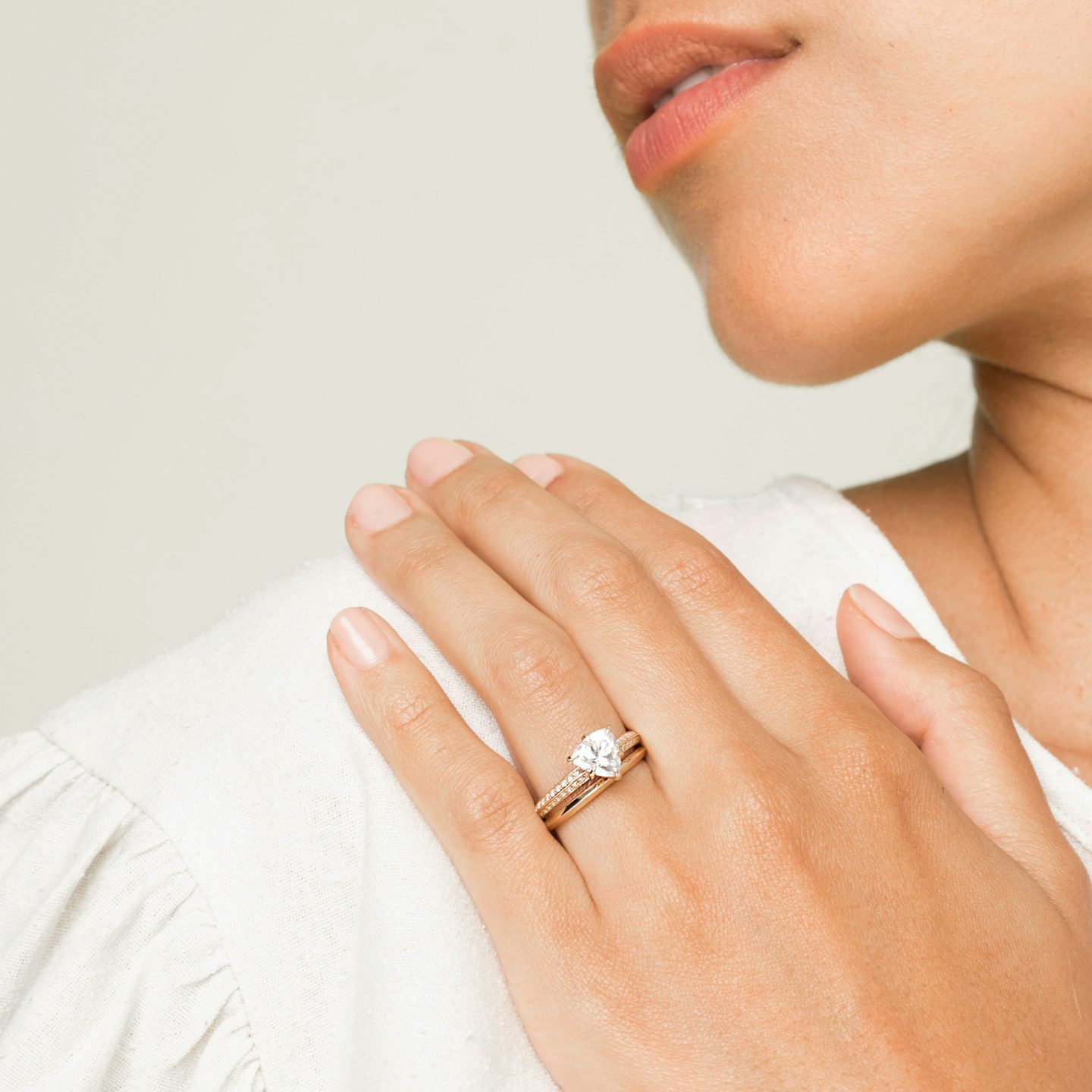 The Knife-Edge Band | 18k | White Gold | bandAccent: Plain