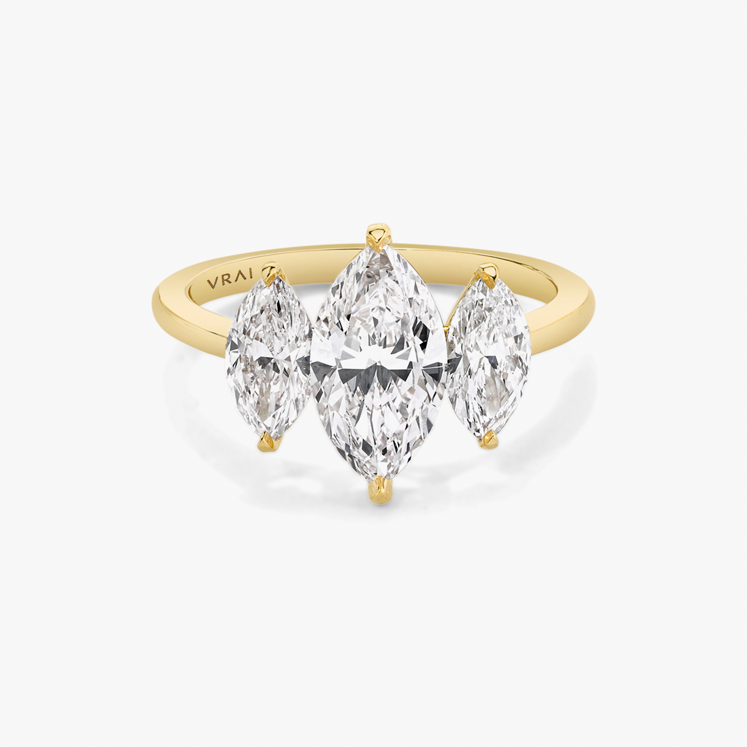 Marquise Three Stone