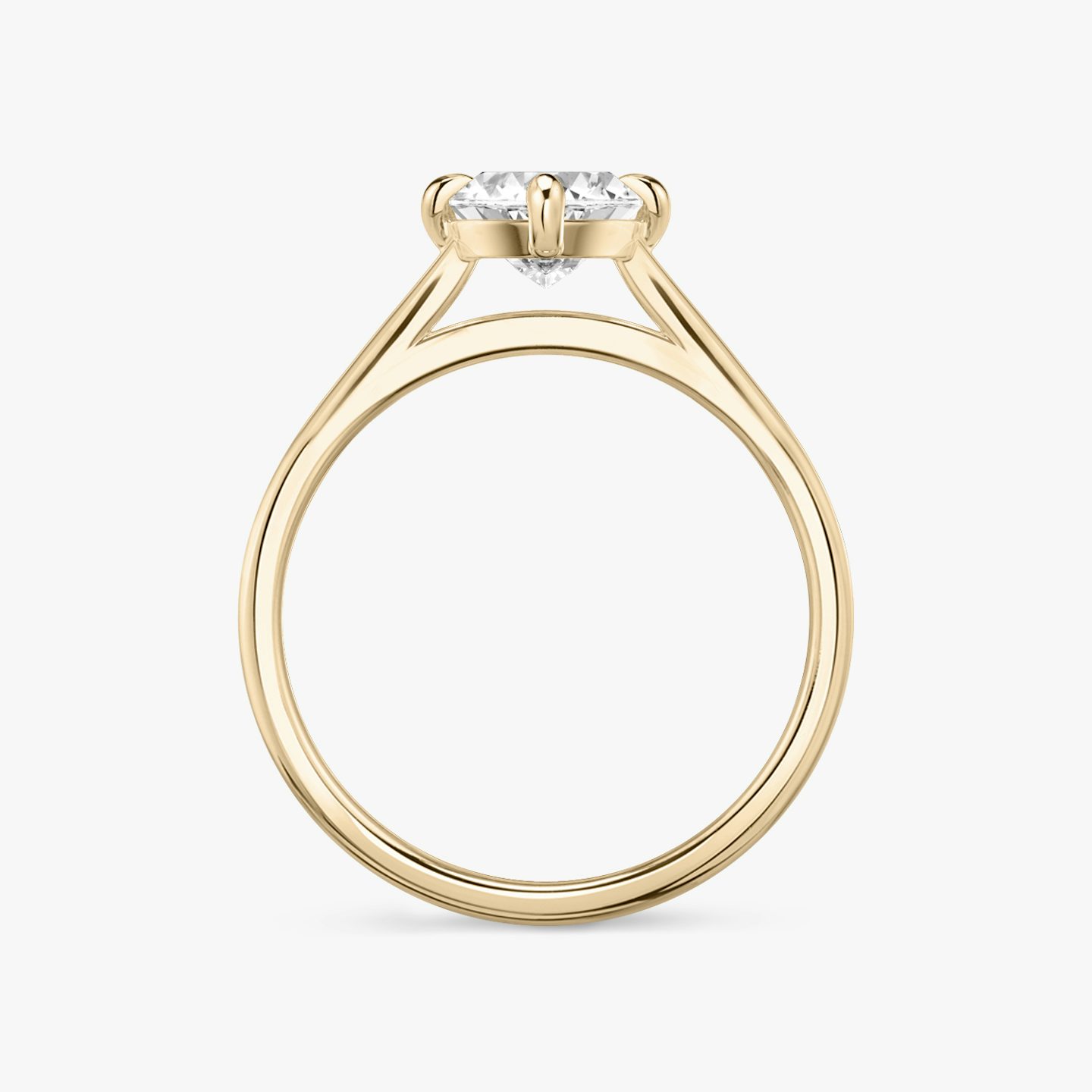 The Cathedral | Marquise | 14k | Rose Gold | bandAccent: Plain | diamondOrientation: vertical | caratWeight: other