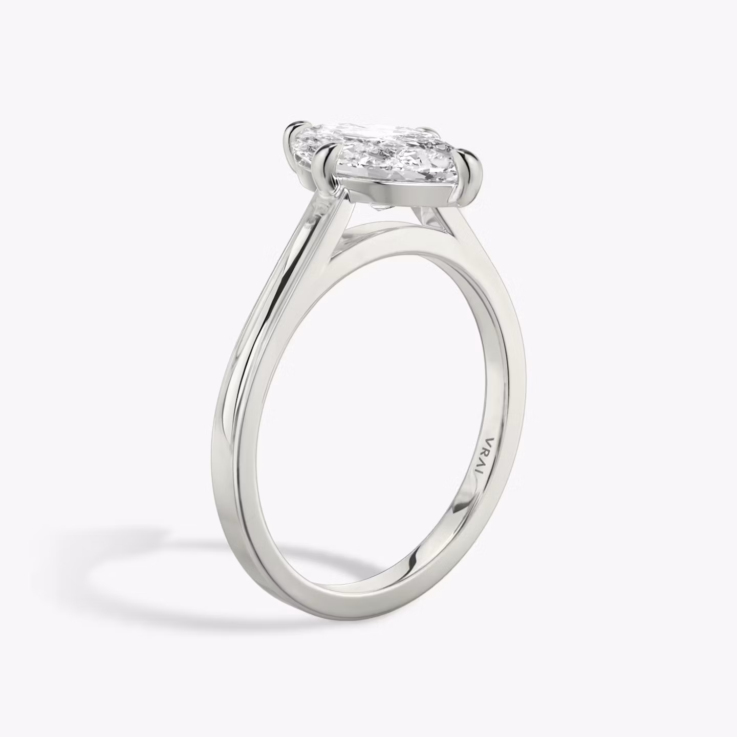 The Cathedral Marquise | White Gold