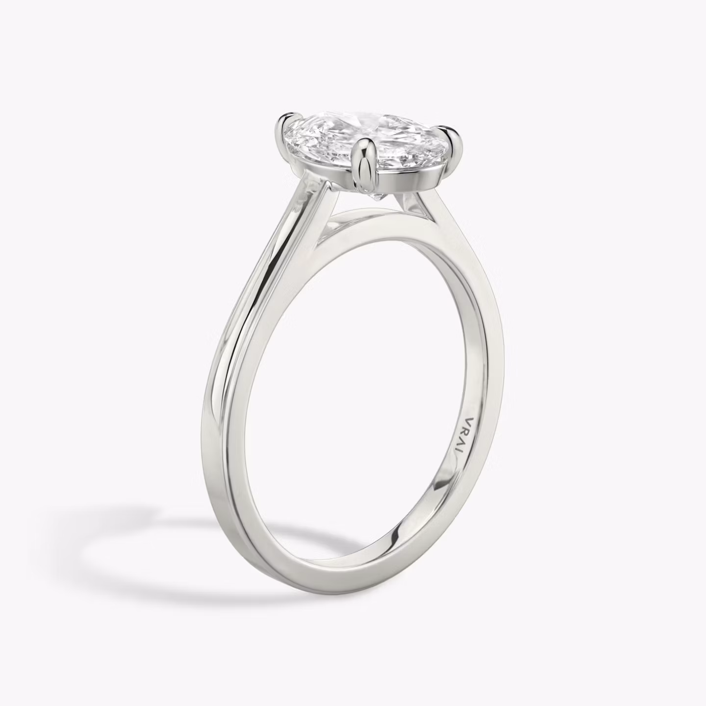 The Cathedral Pear | White Gold