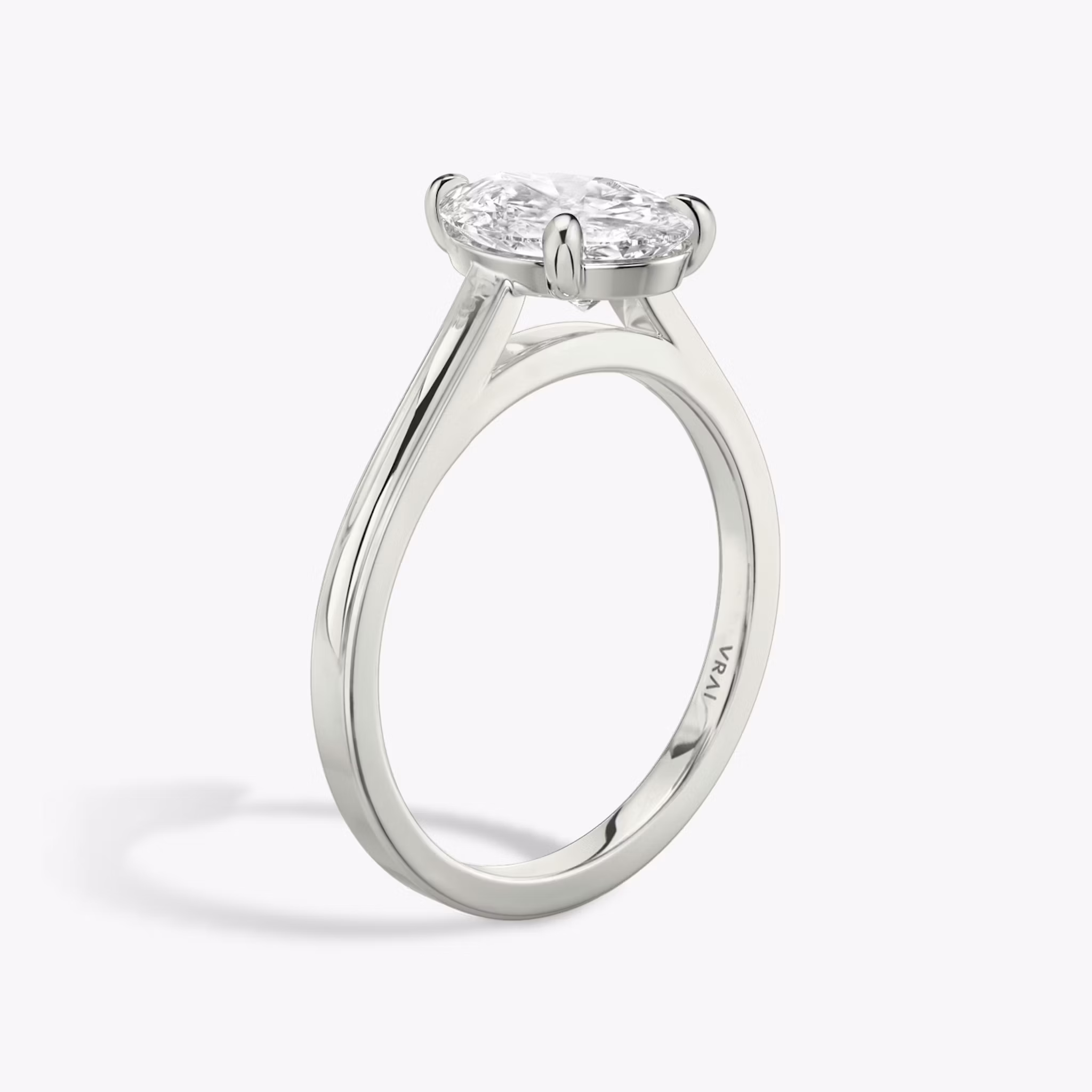 Cathedral Pear | Platinum