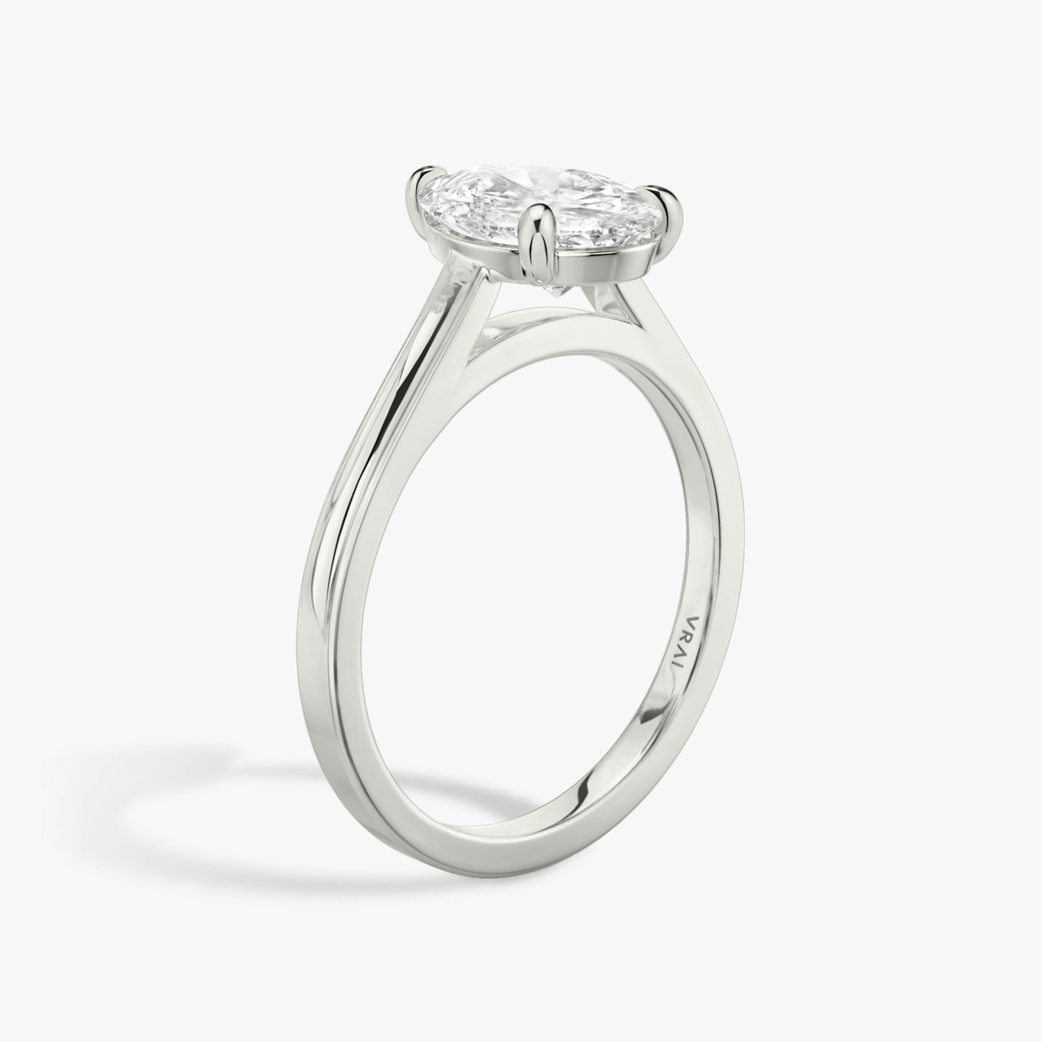 Cathedral Pear Ring