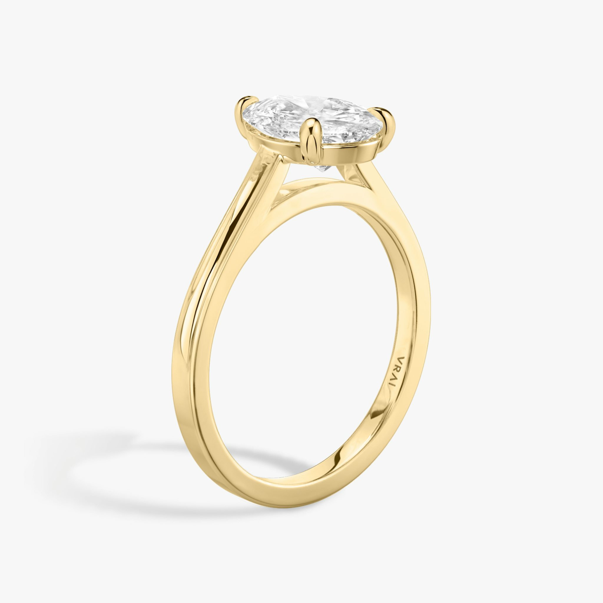 Cathedral Pear Ring