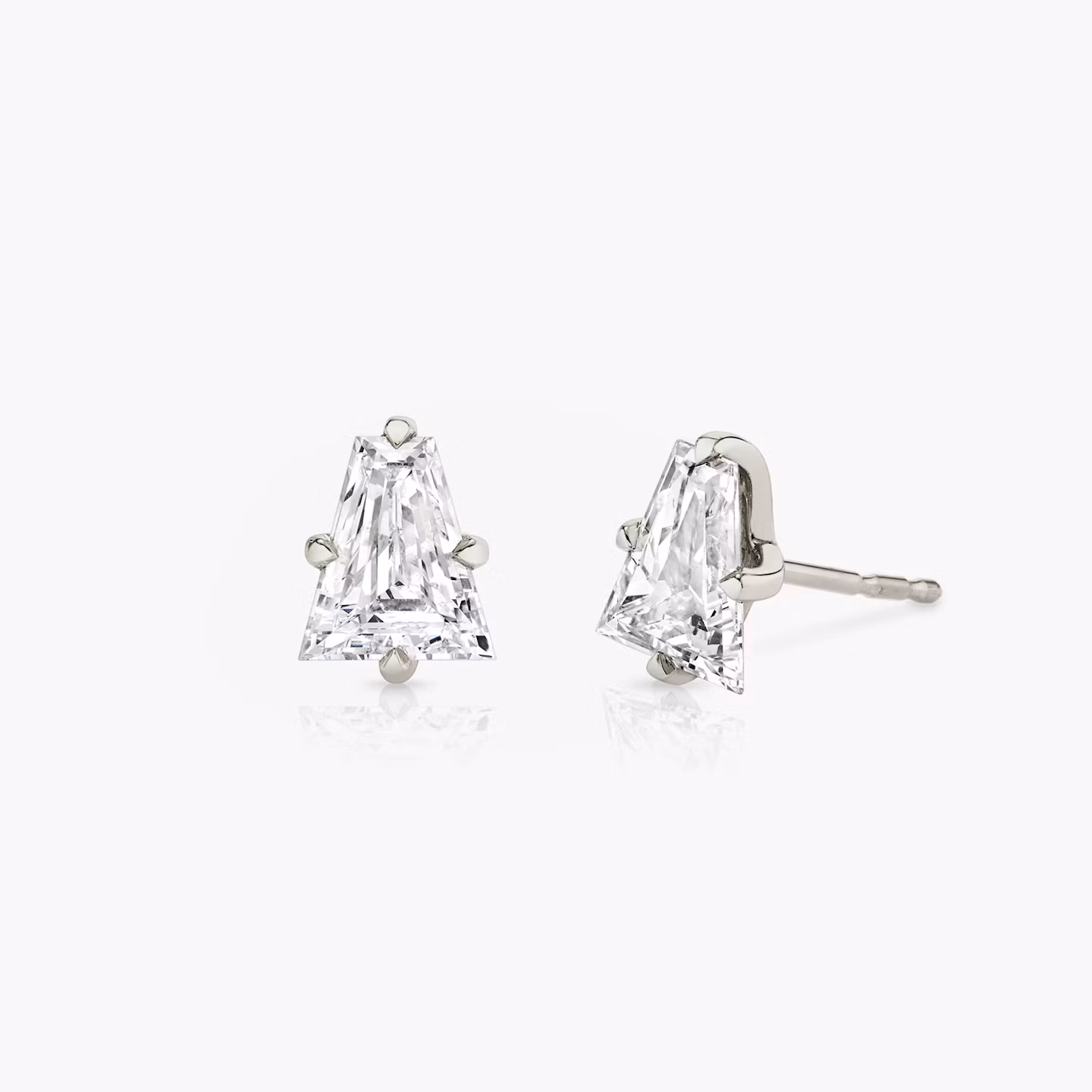 VRAI Iconic Stud Keystone | White Gold