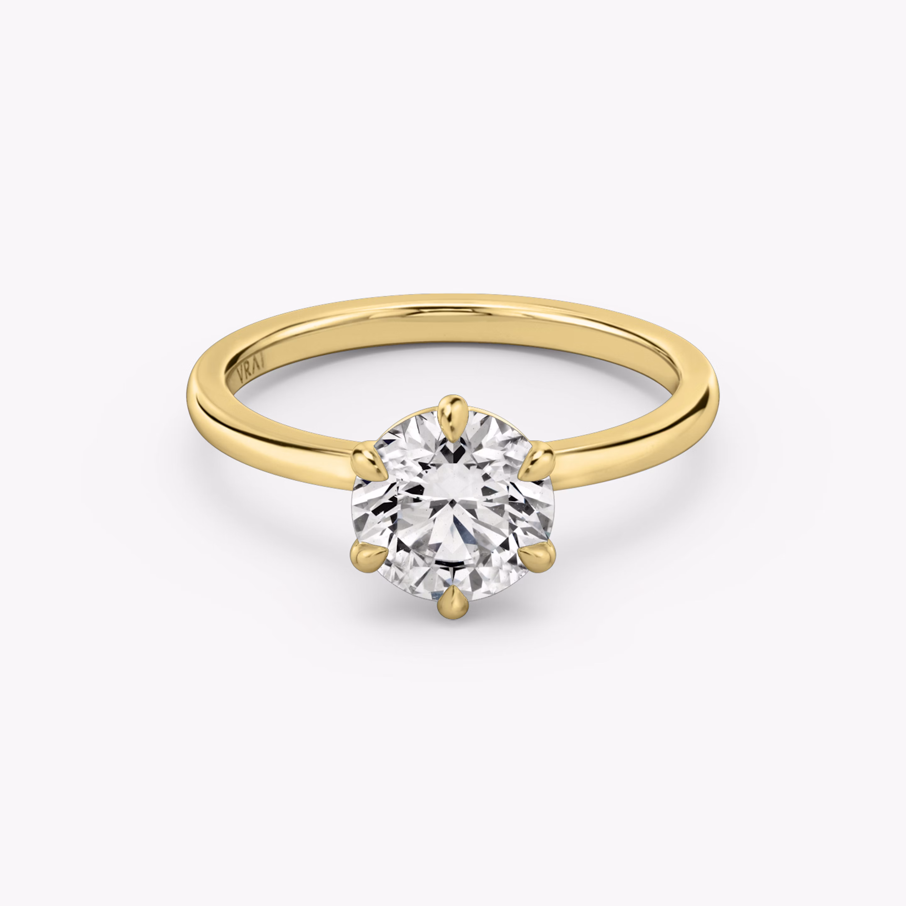 Signature Round Brilliant Ring